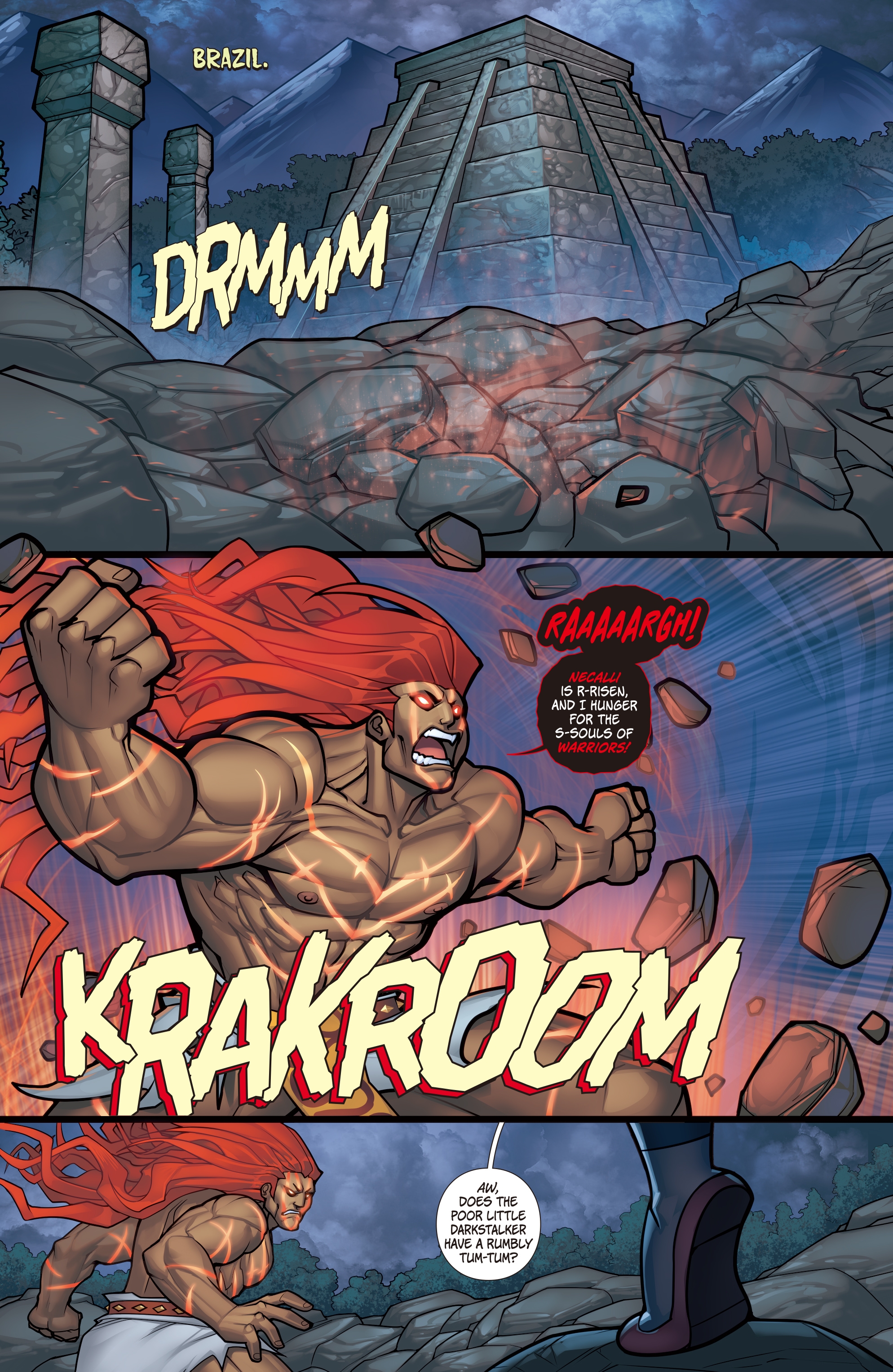 Street Fighter VS Darkstalkers (2017) issue 6 - Page 21