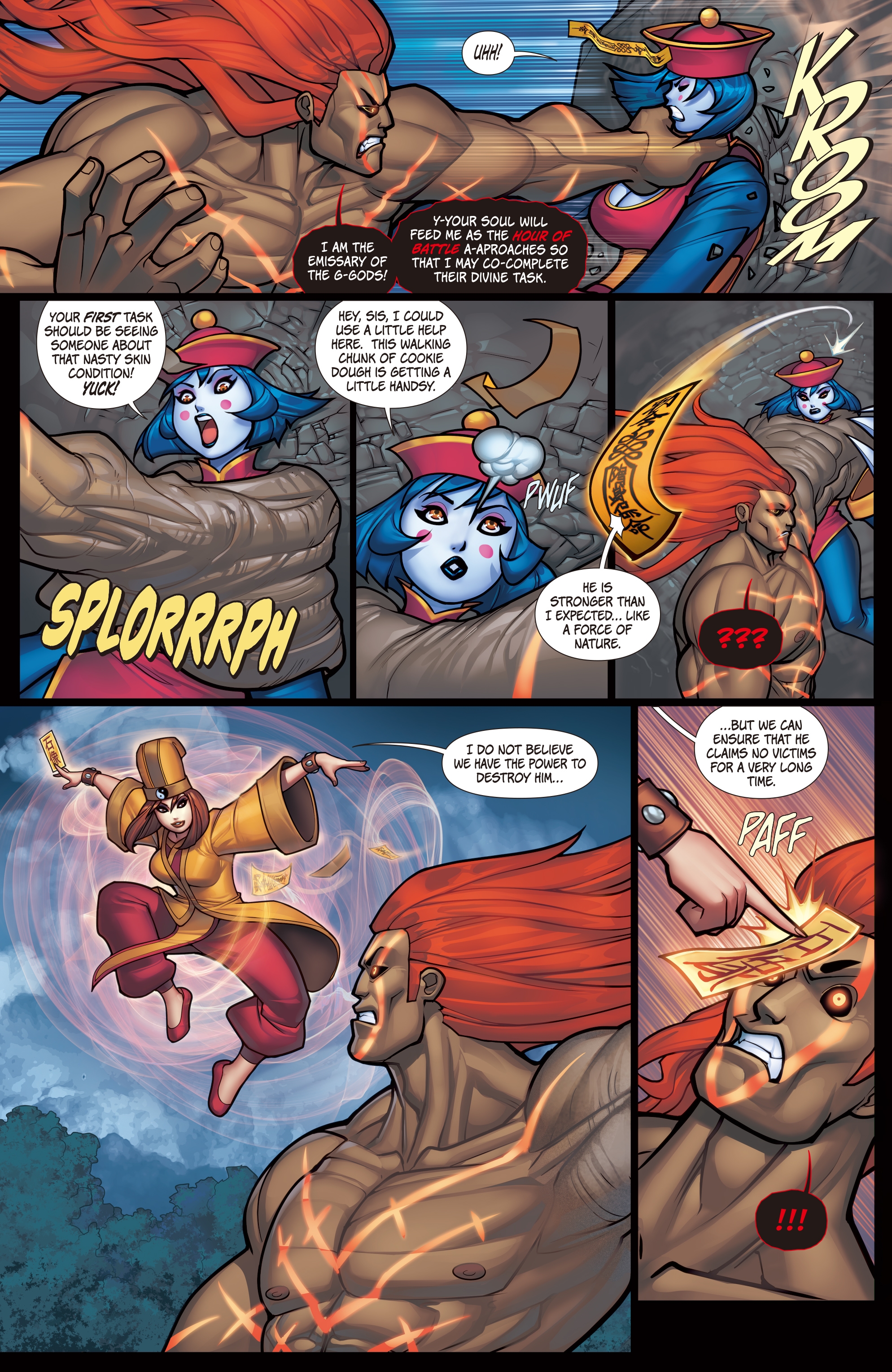 Street Fighter VS Darkstalkers (2017) issue 6 - Page 23