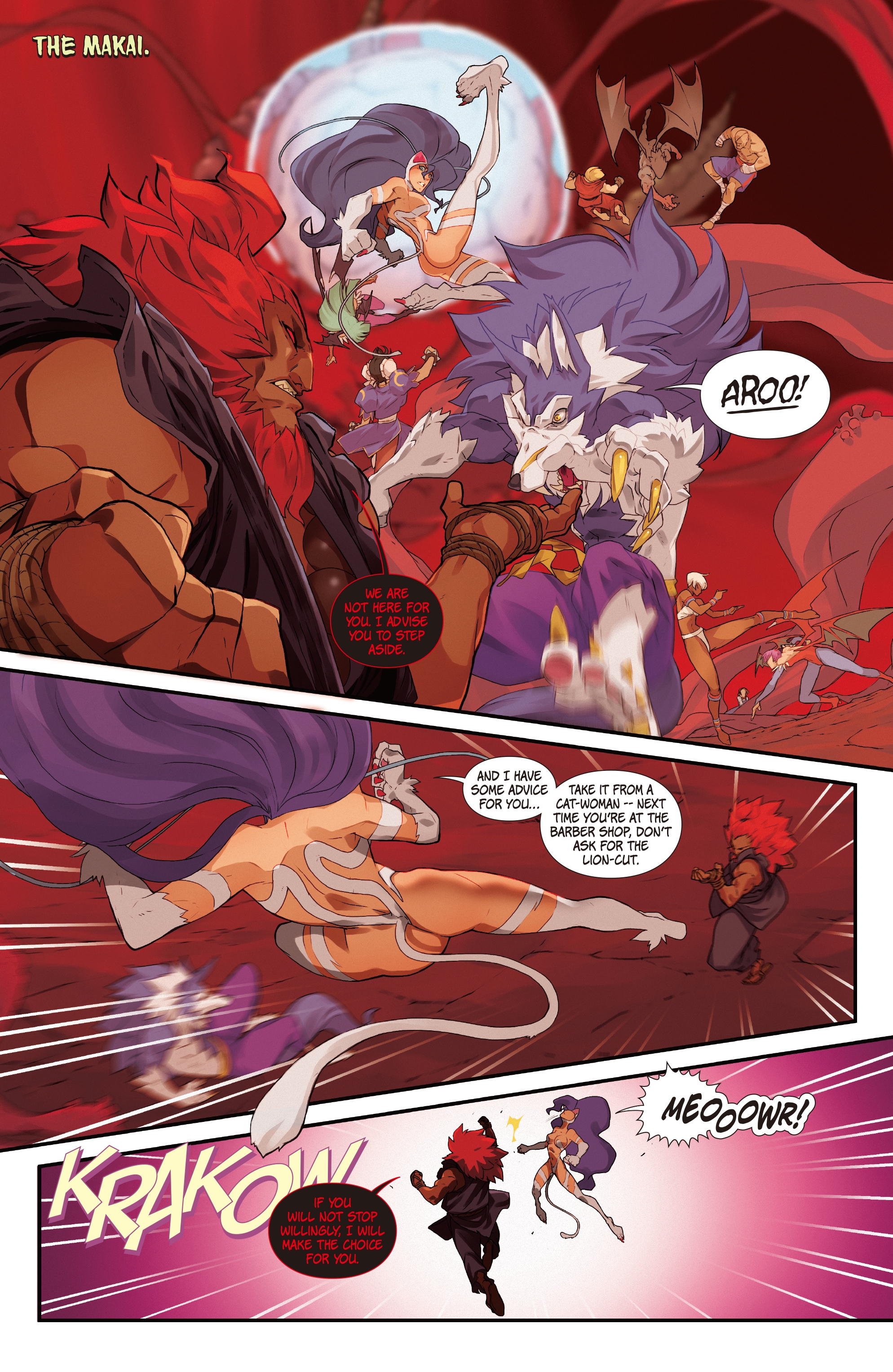 Street Fighter VS Darkstalkers (2017) issue 7 - Page 3