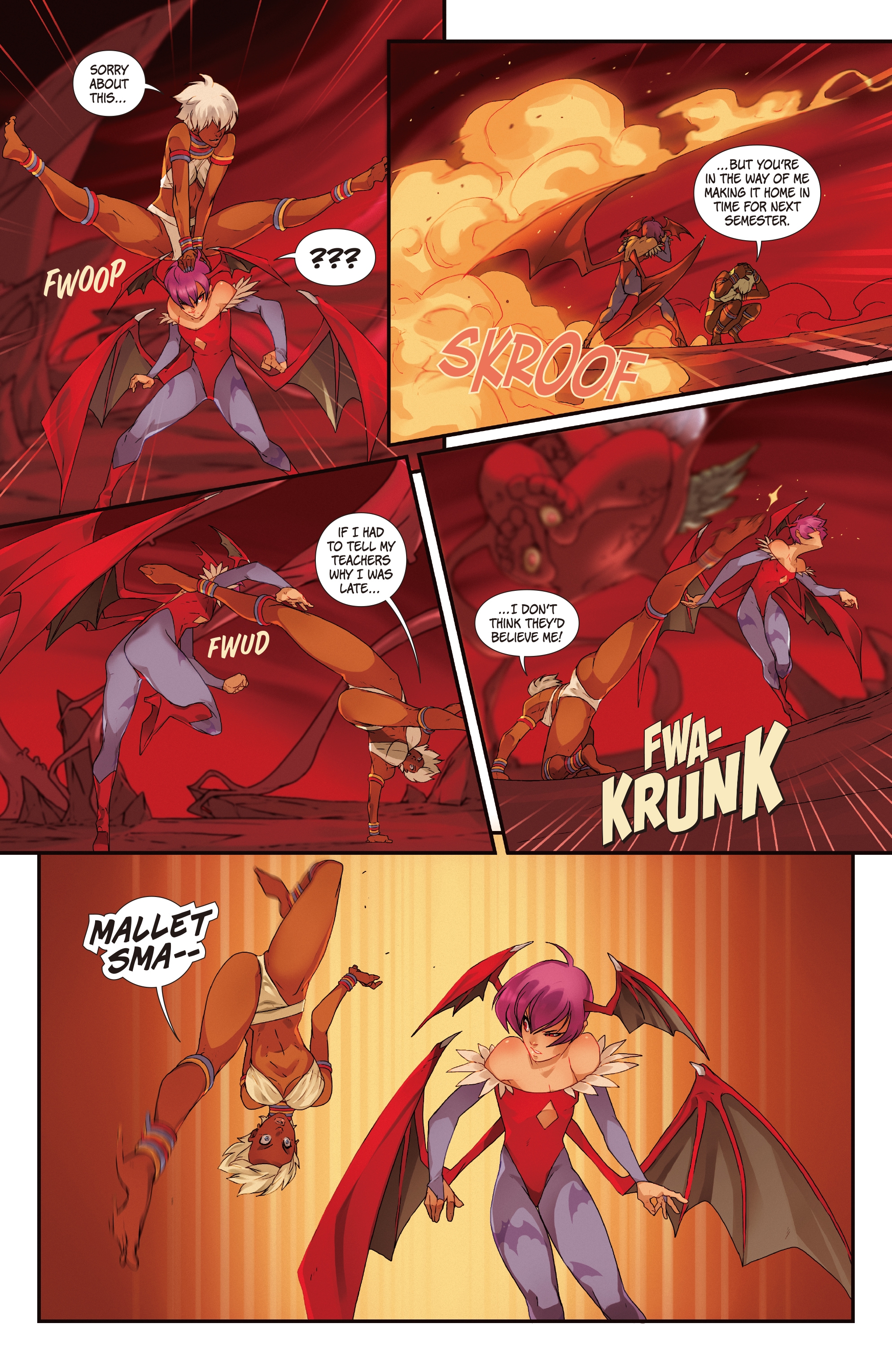 Street Fighter VS Darkstalkers (2017) issue 7 - Page 7