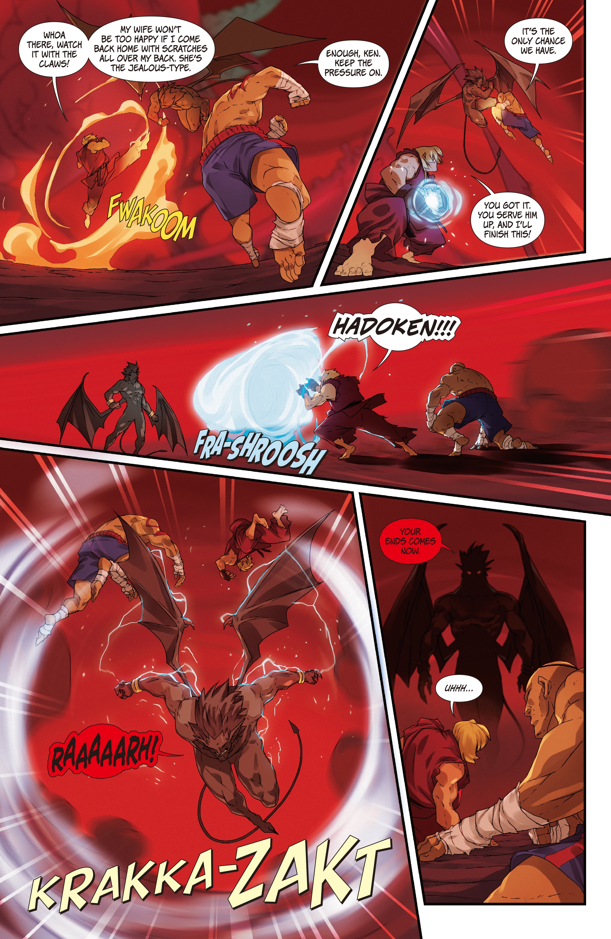 Street Fighter VS Darkstalkers (2017) issue 7 - Page 10