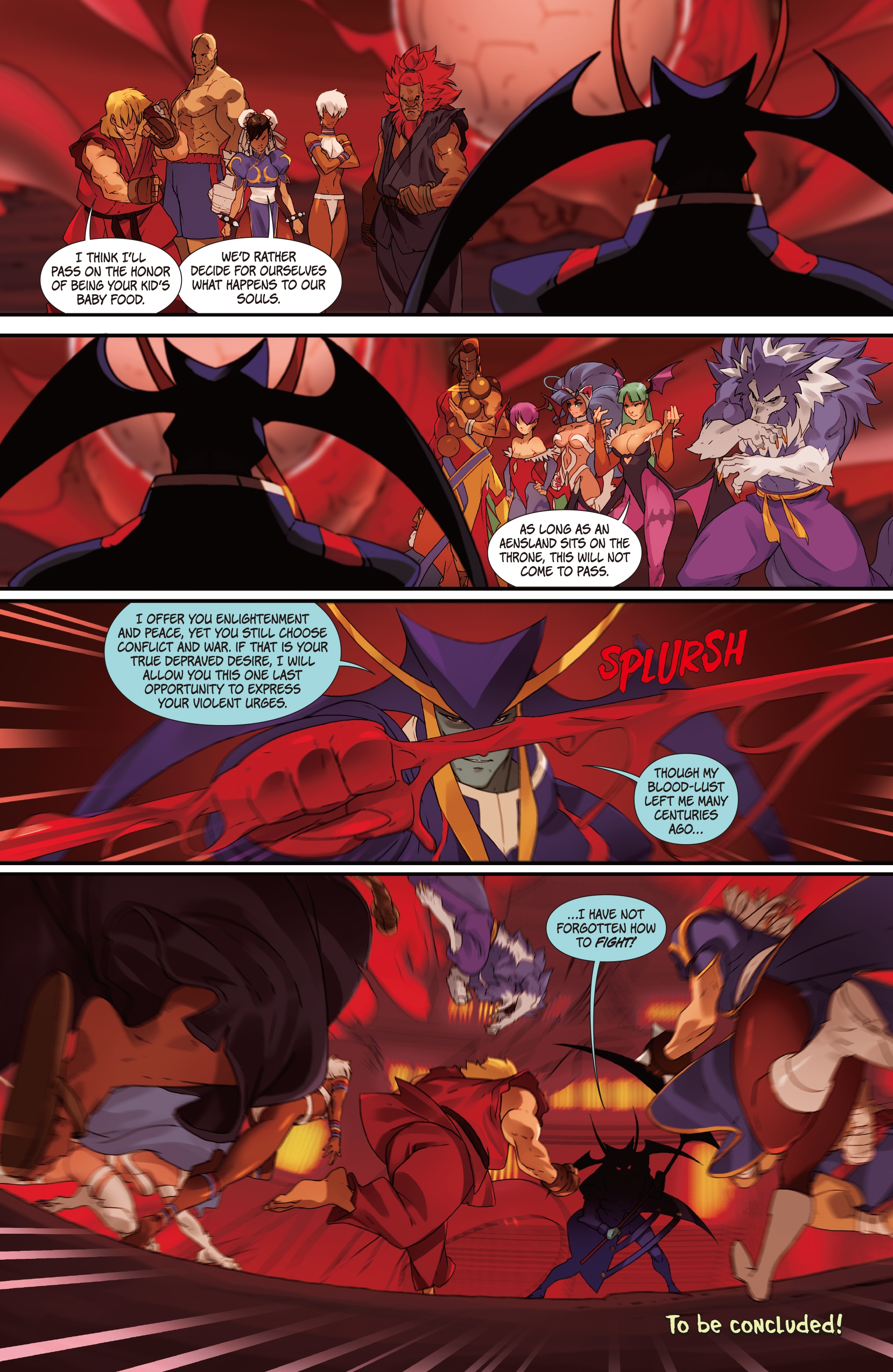 Street Fighter VS Darkstalkers (2017) issue 7 - Page 20