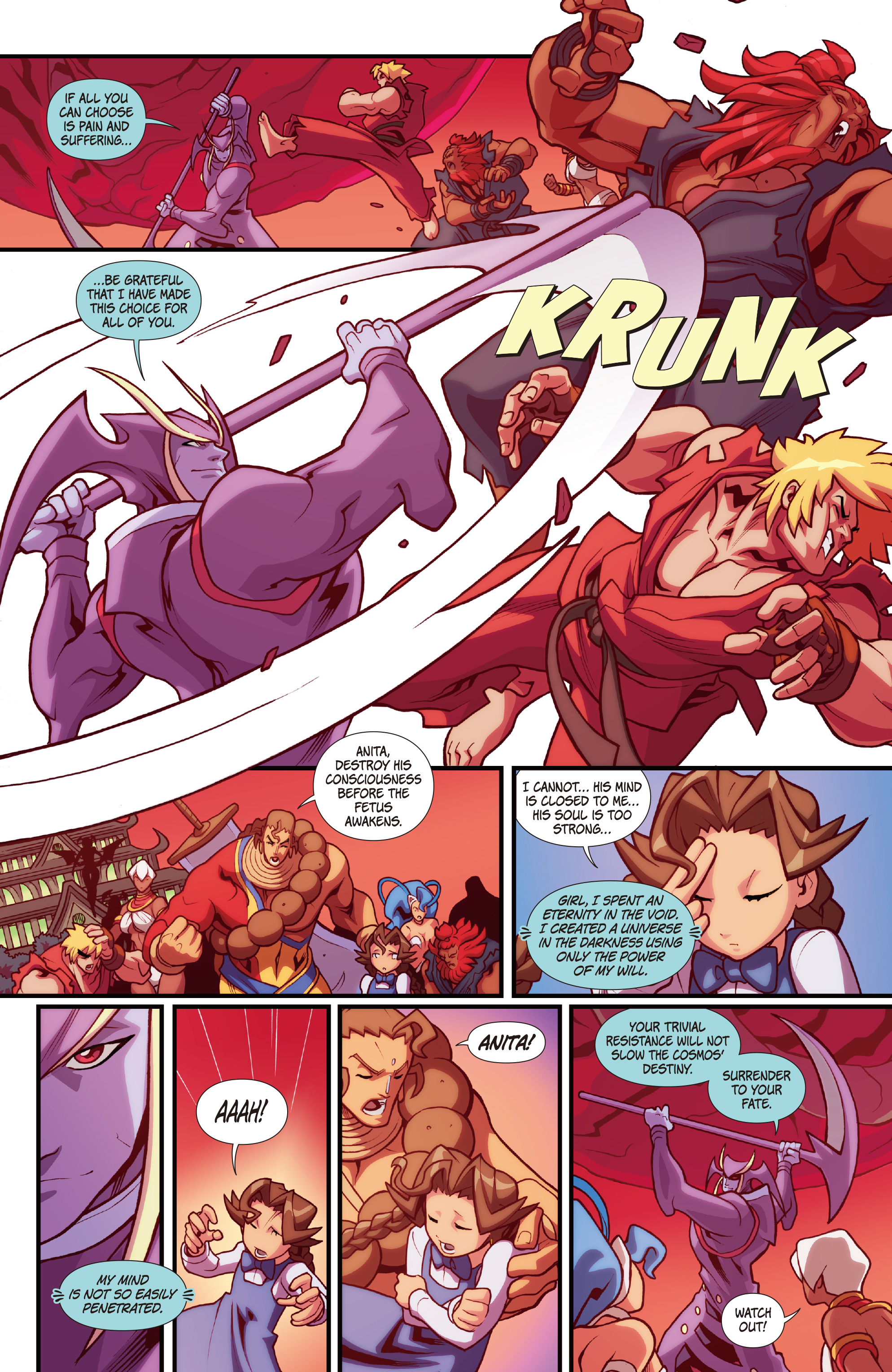 Street Fighter VS Darkstalkers (2017) issue 8 - Page 4