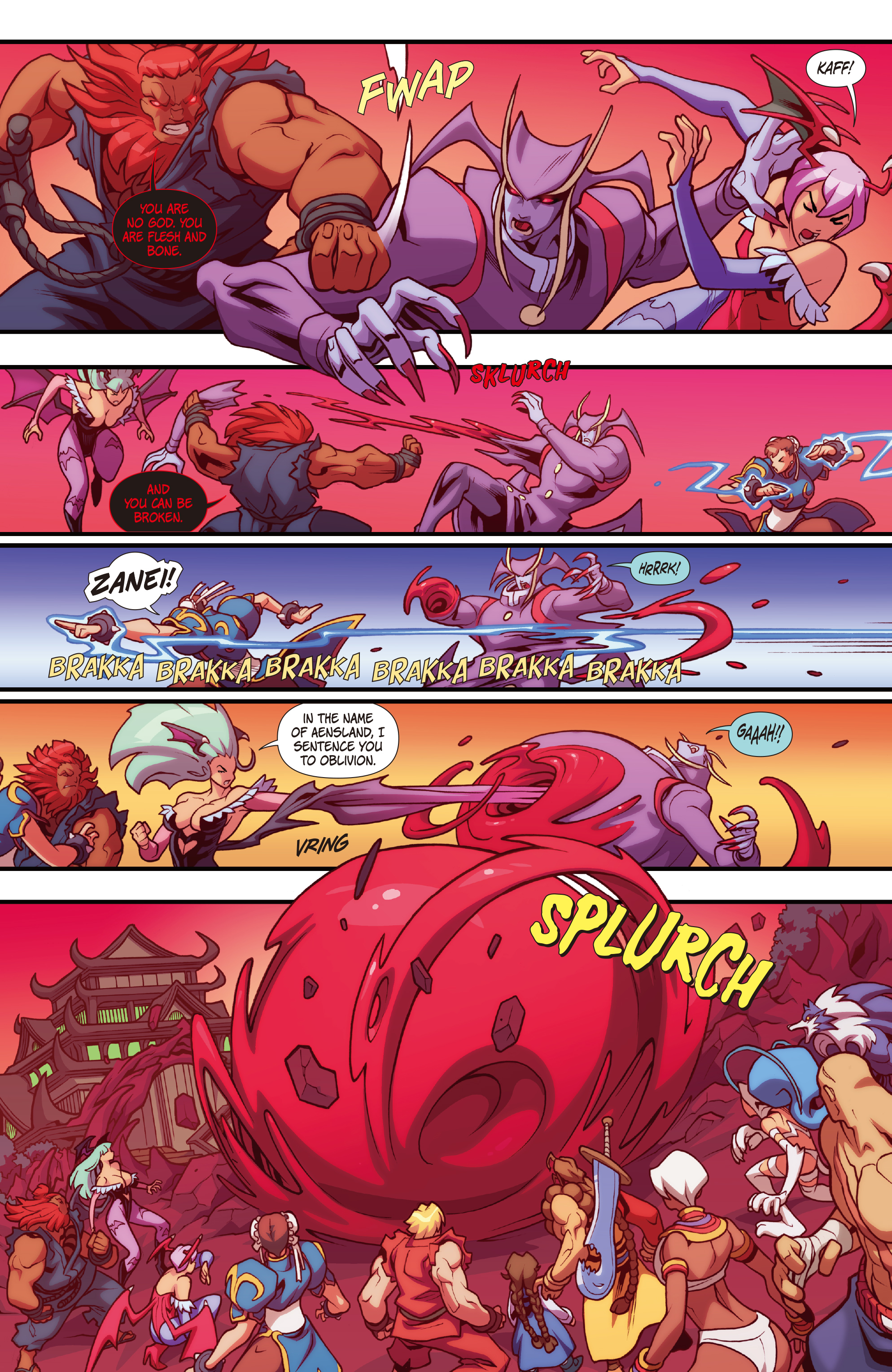 Street Fighter VS Darkstalkers (2017) issue 8 - Page 6