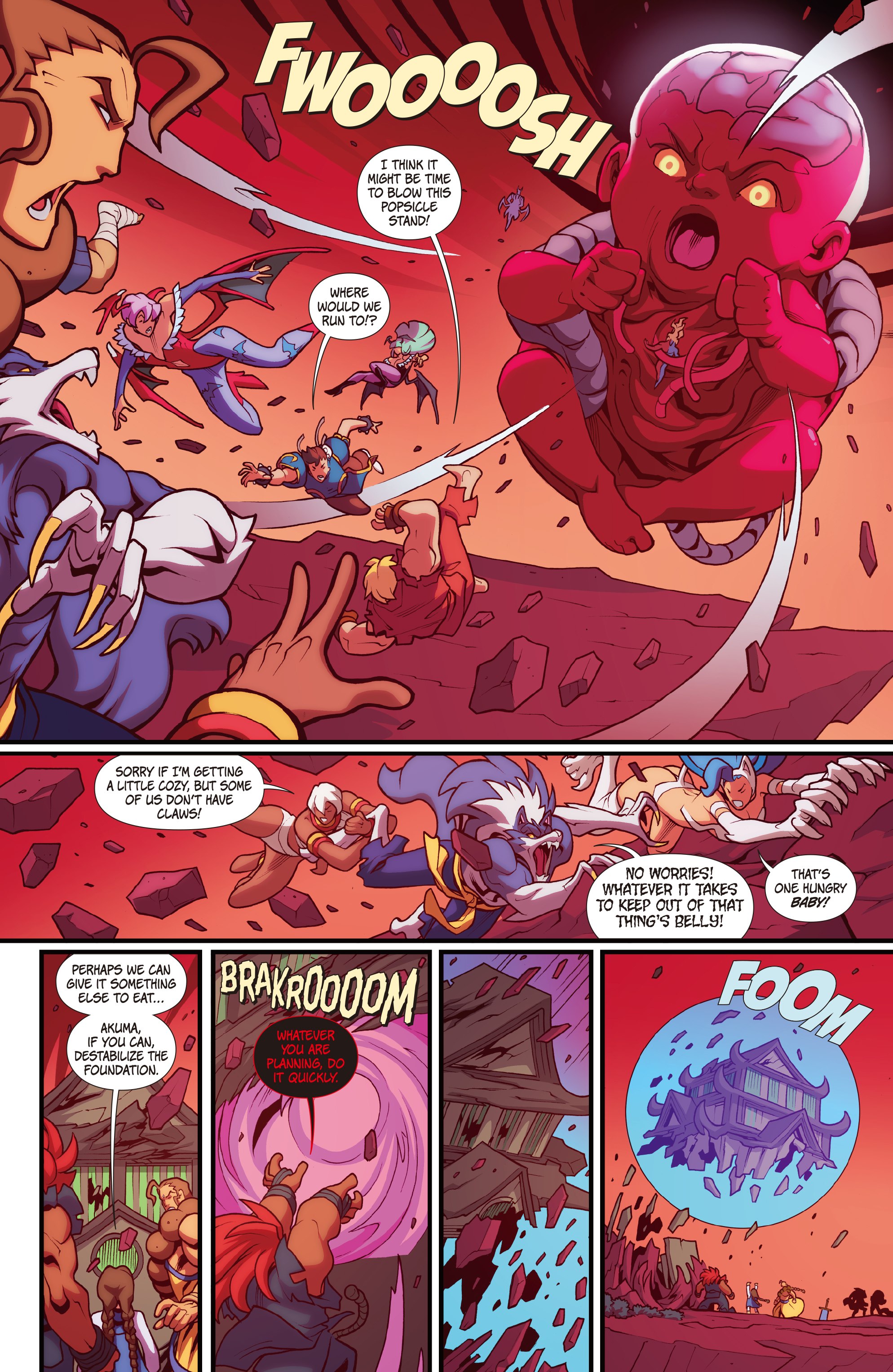 Street Fighter VS Darkstalkers (2017) issue 8 - Page 9