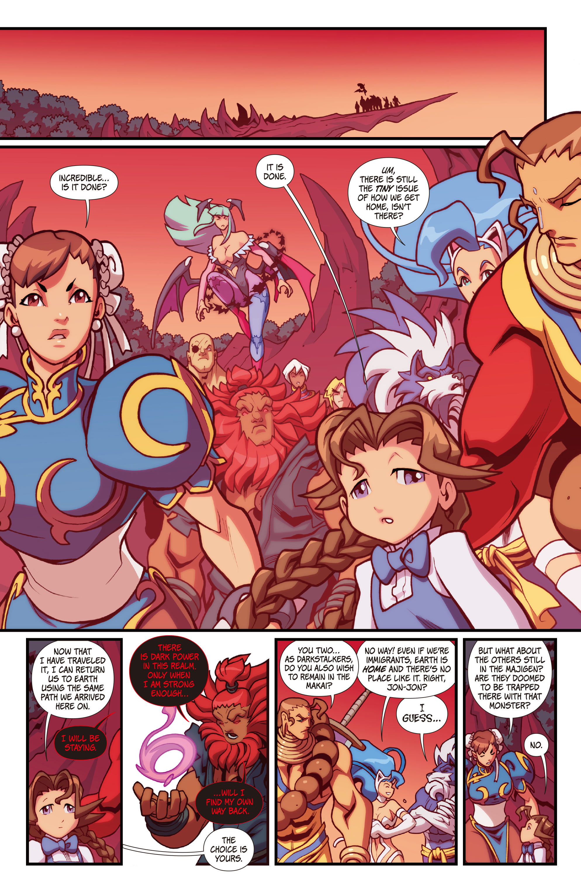 Street Fighter VS Darkstalkers (2017) issue 8 - Page 17