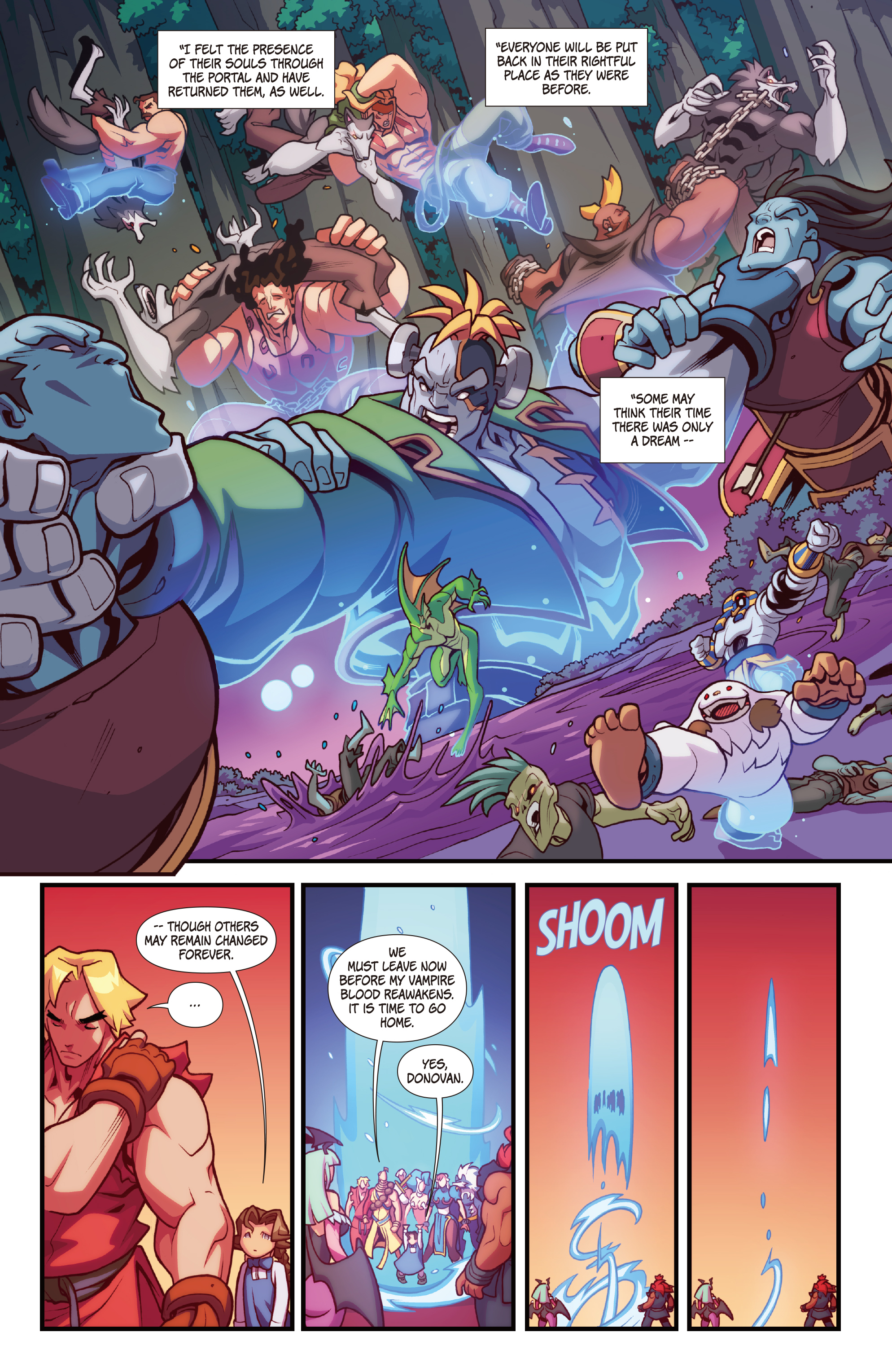 Street Fighter VS Darkstalkers (2017) issue 8 - Page 18