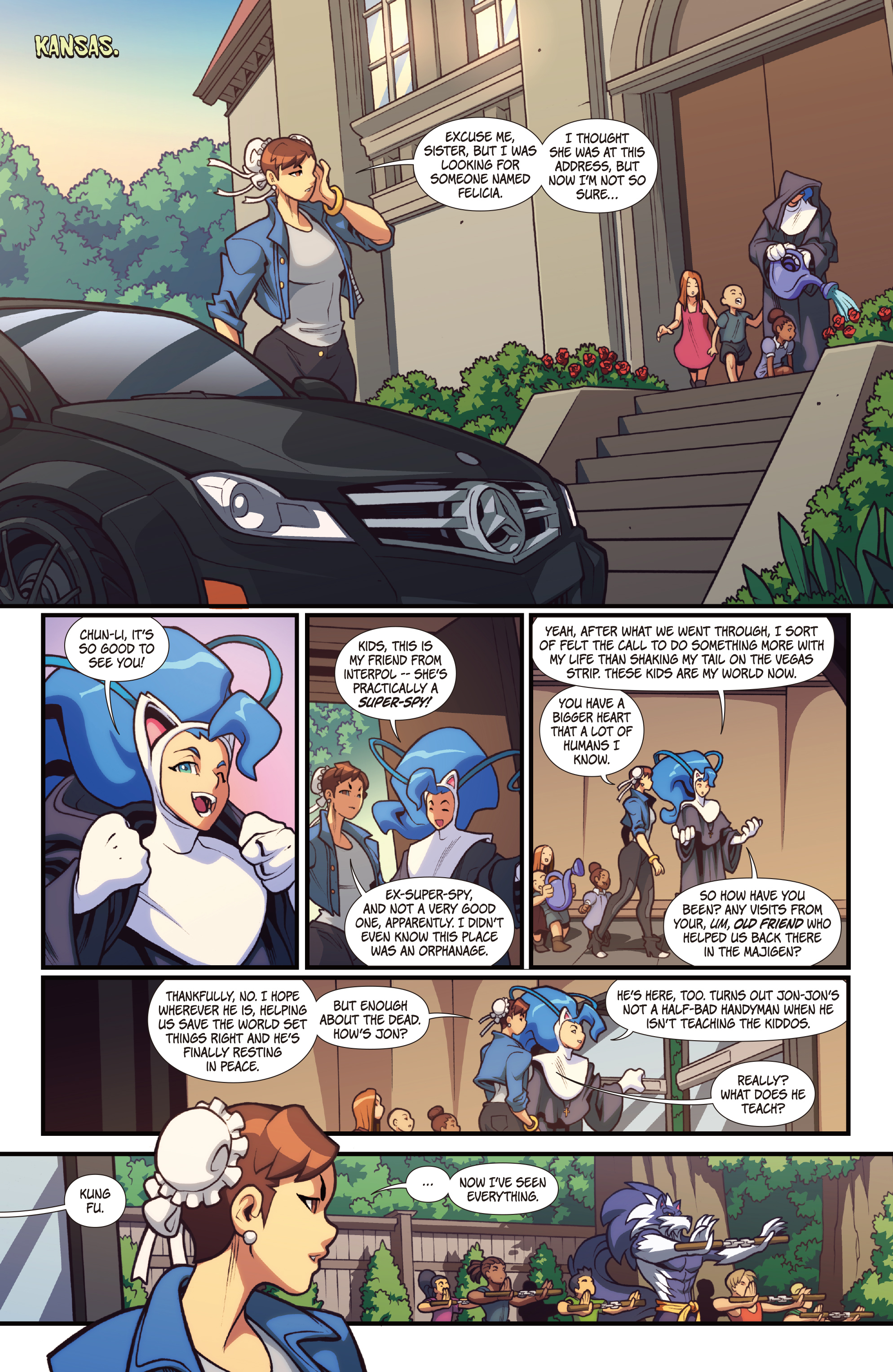 Street Fighter VS Darkstalkers (2017): Chapter 8 - Page 21