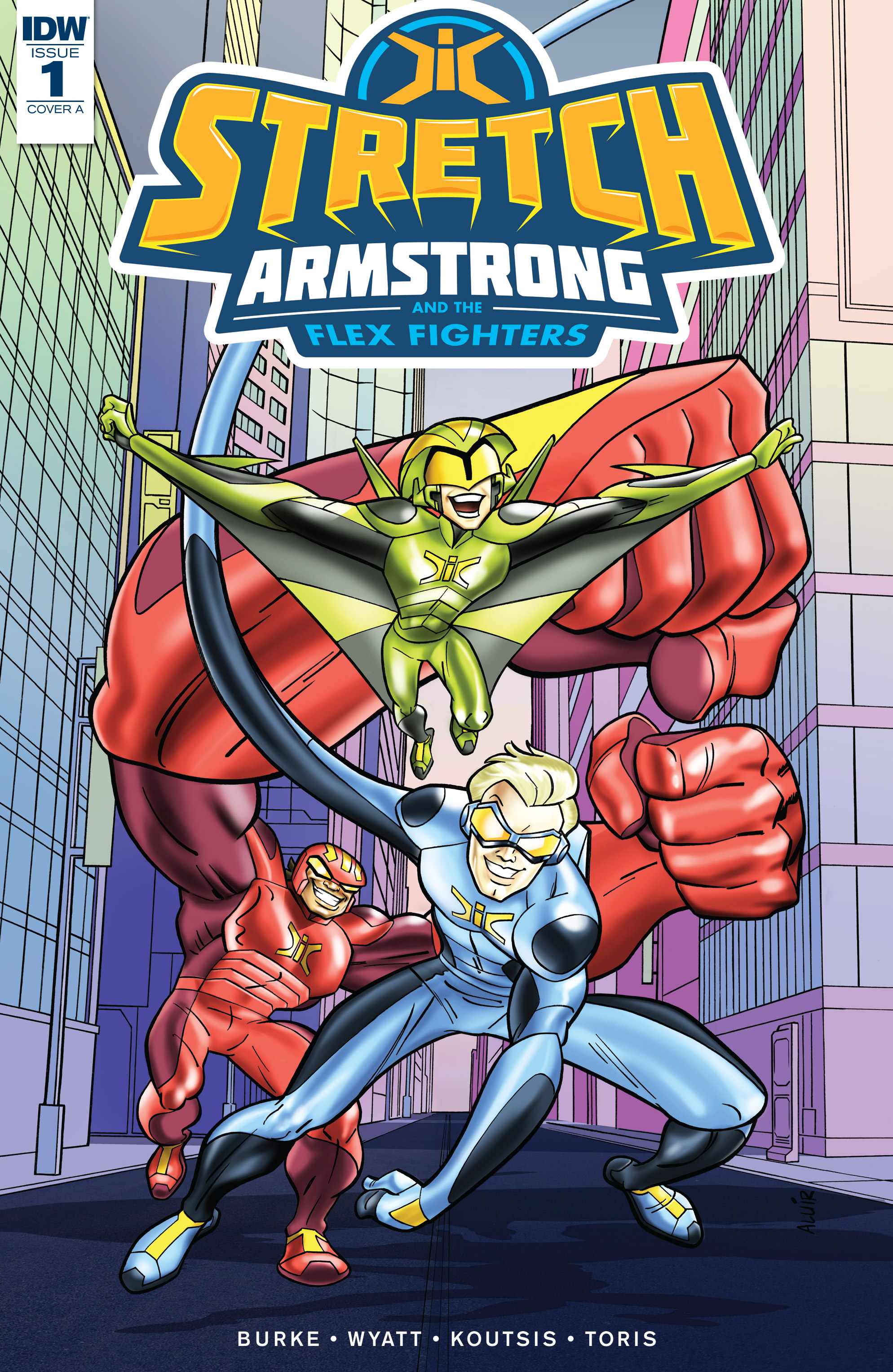 Stretch Armstrong and the Flex Fighters (2018): Chapter 1 - Page 1