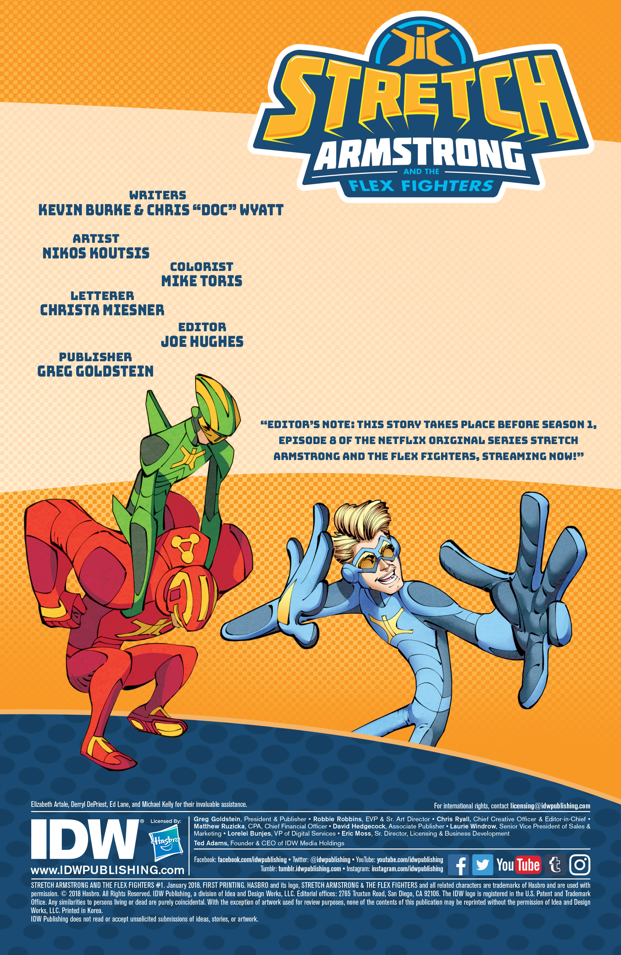 Stretch Armstrong and the Flex Fighters (2018) issue 1 - Page 2