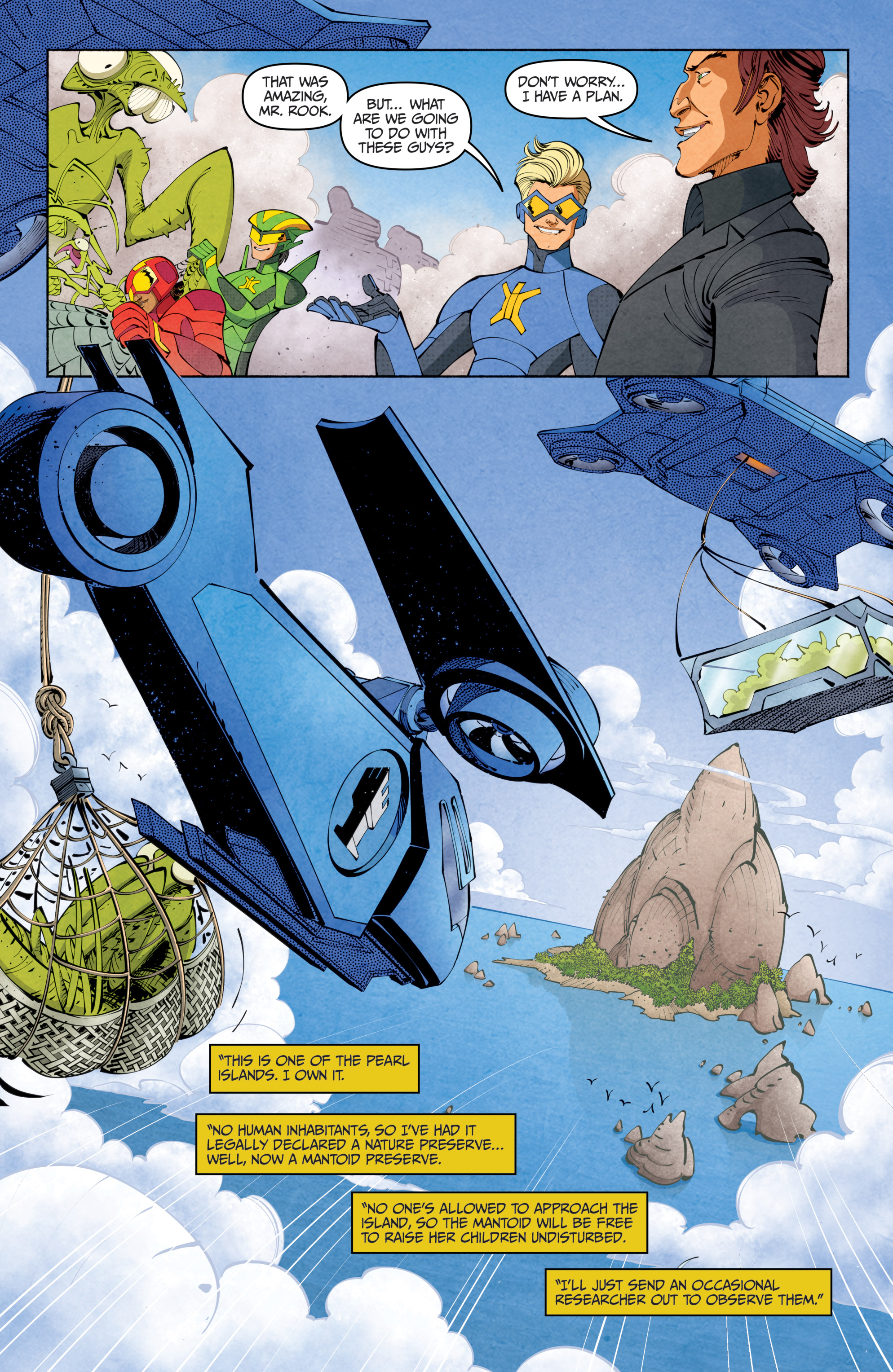 Stretch Armstrong and the Flex Fighters (2018) issue 3 - Page 17