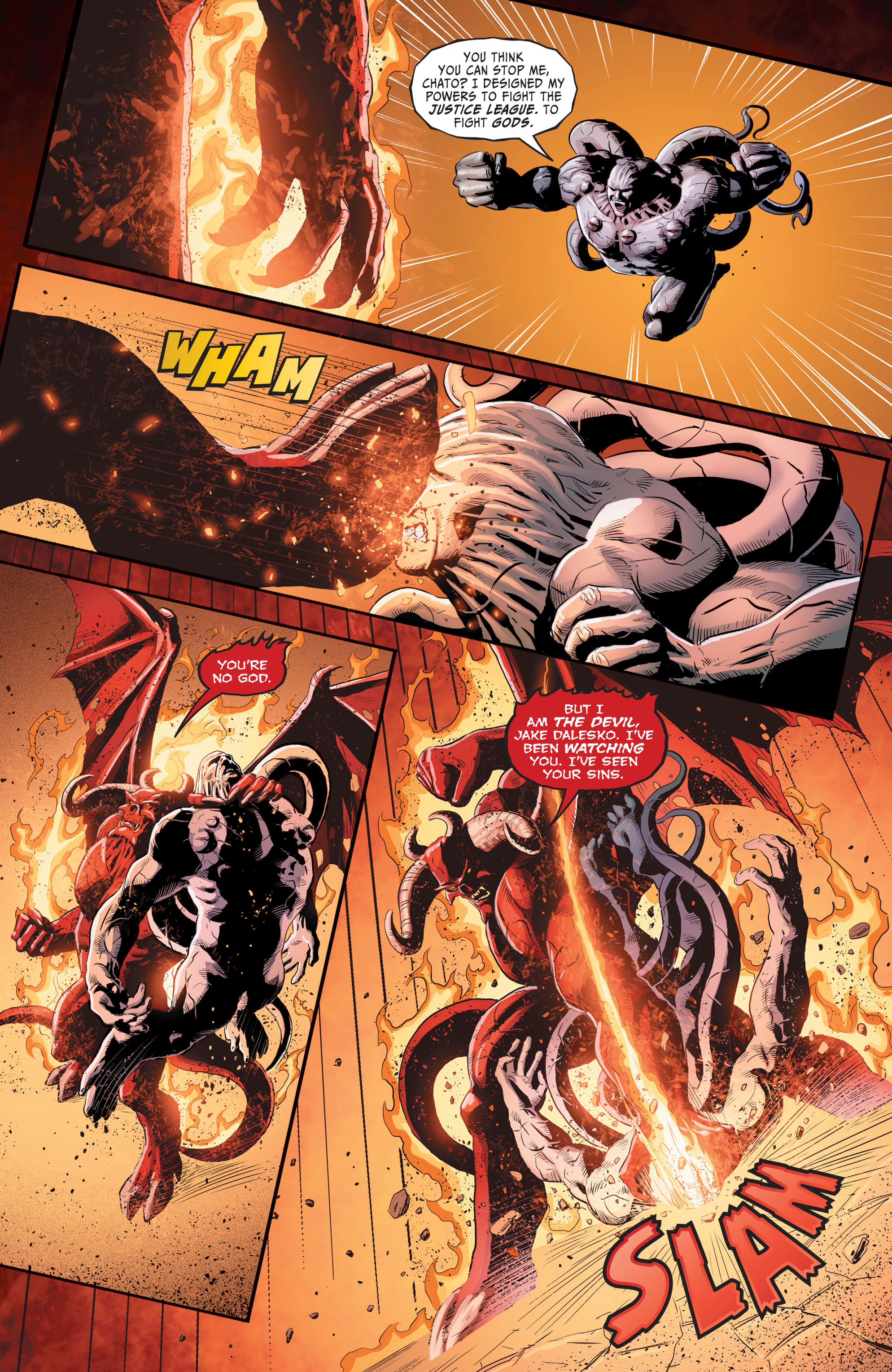 Suicide Squad Most Wanted: El Diablo and... issue 6 - Page 17