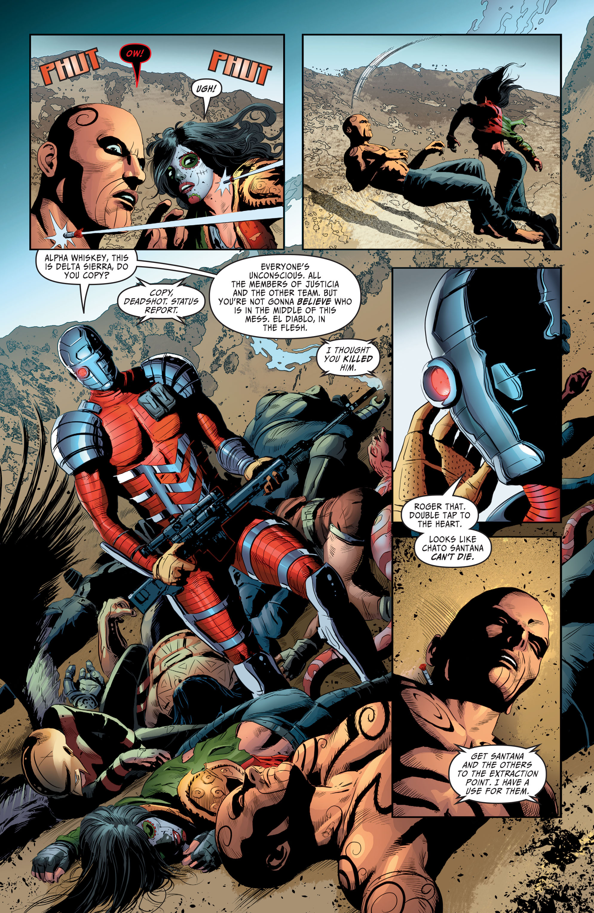 Suicide Squad Most Wanted: El Diablo and... issue 6 - Page 20