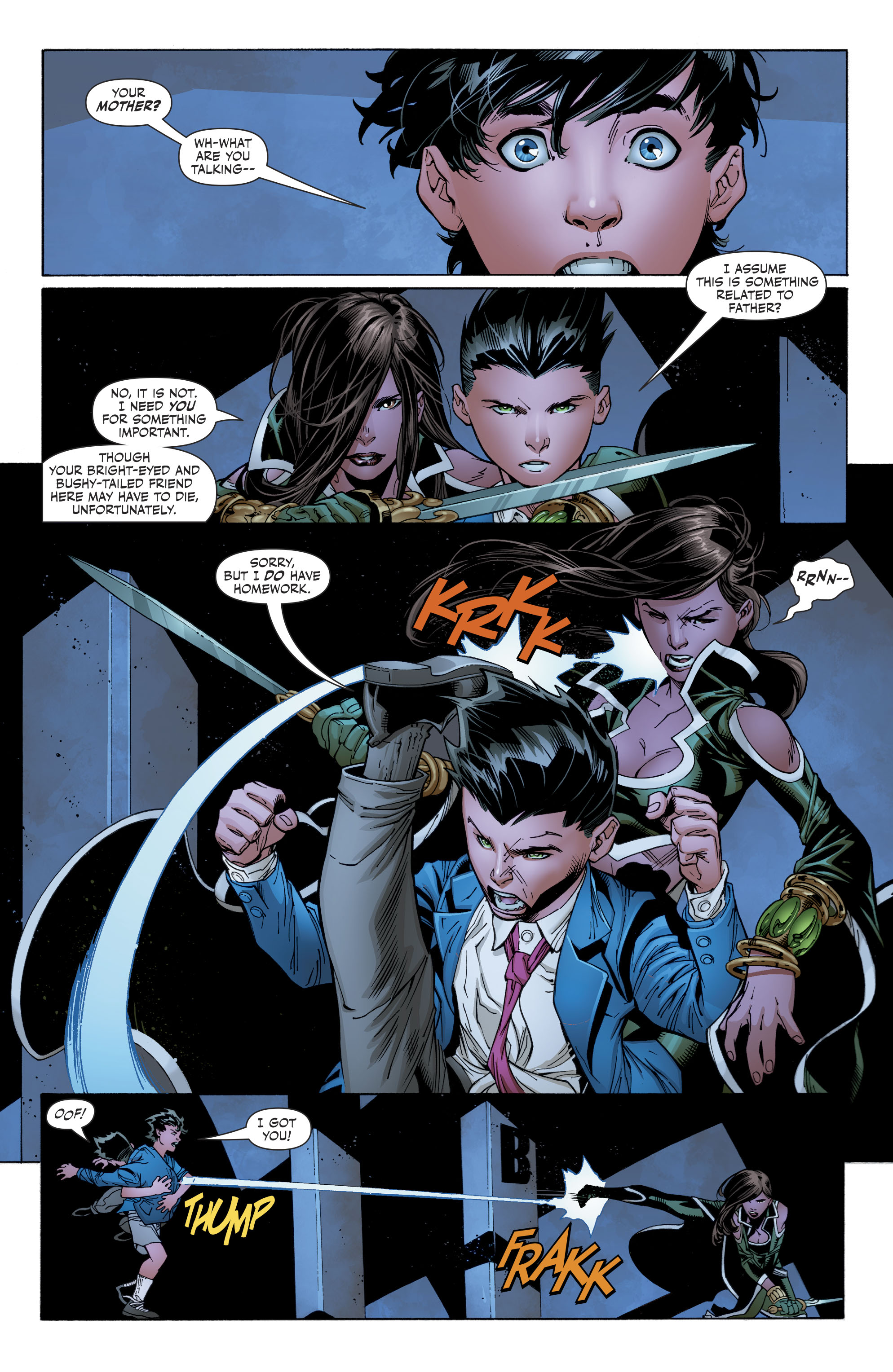 Super Sons Chapter Page