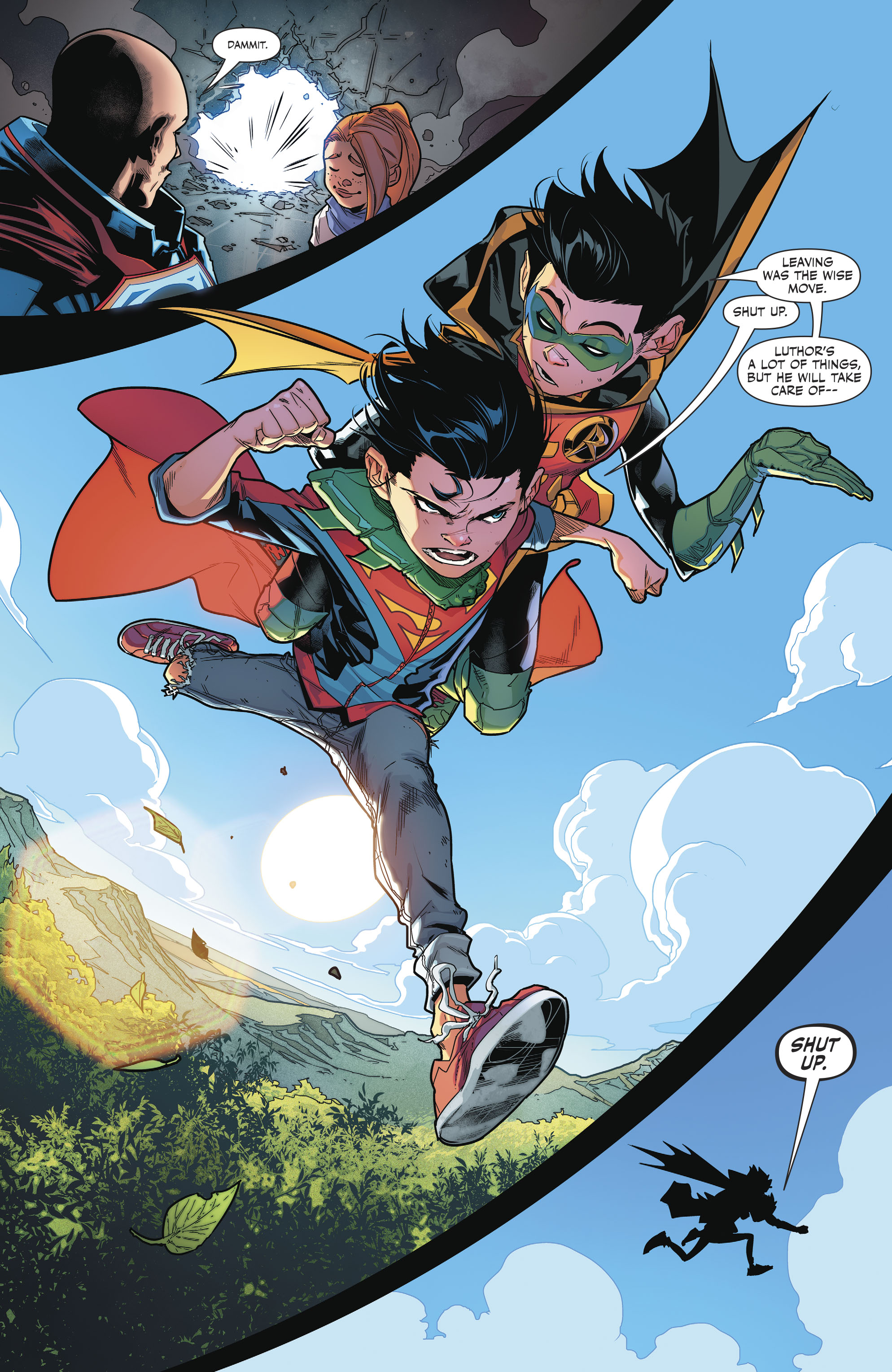 Super Sons Chapter Page