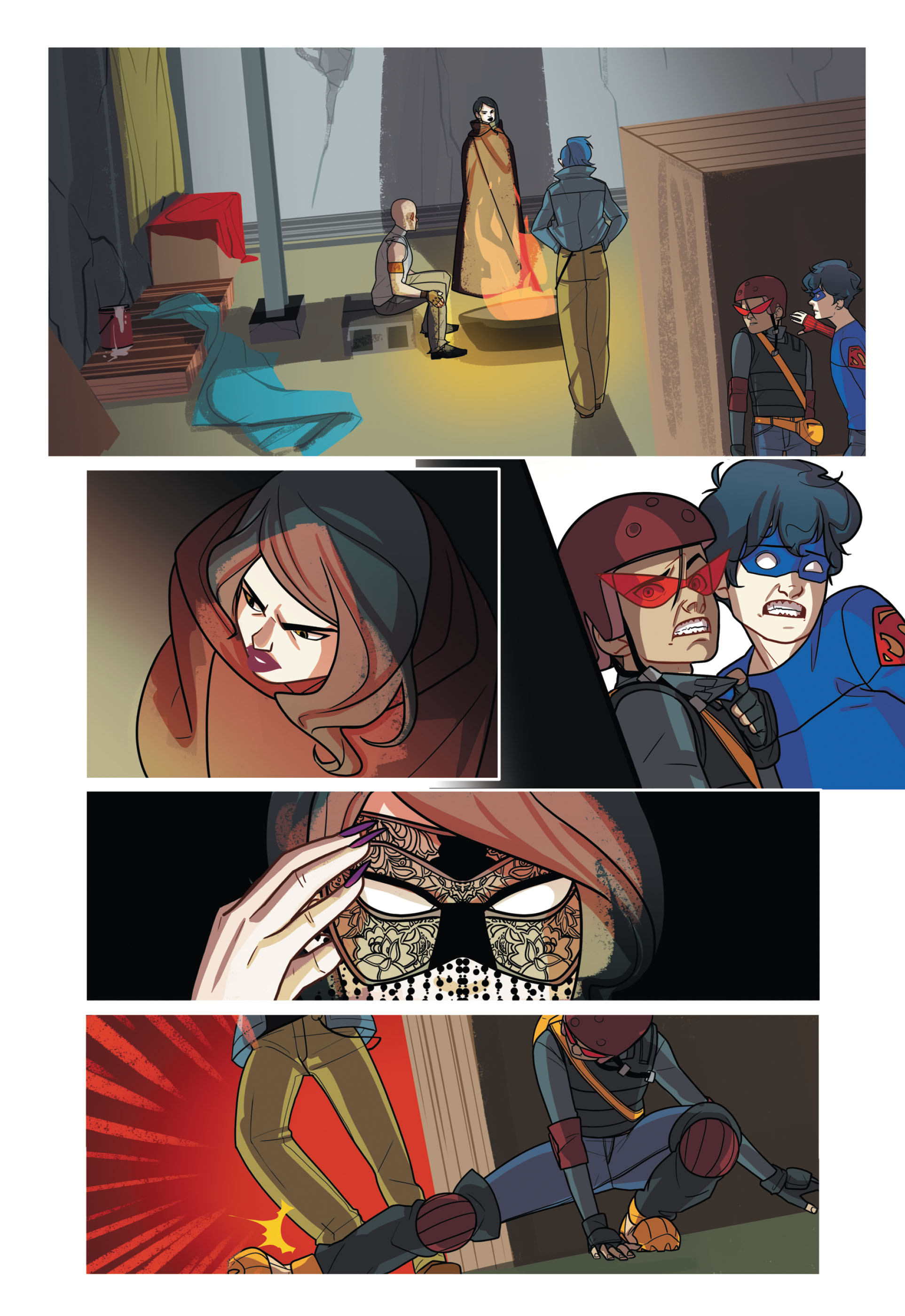 Super Sons: Escape to Landis (2020) issue 1 - Page 10