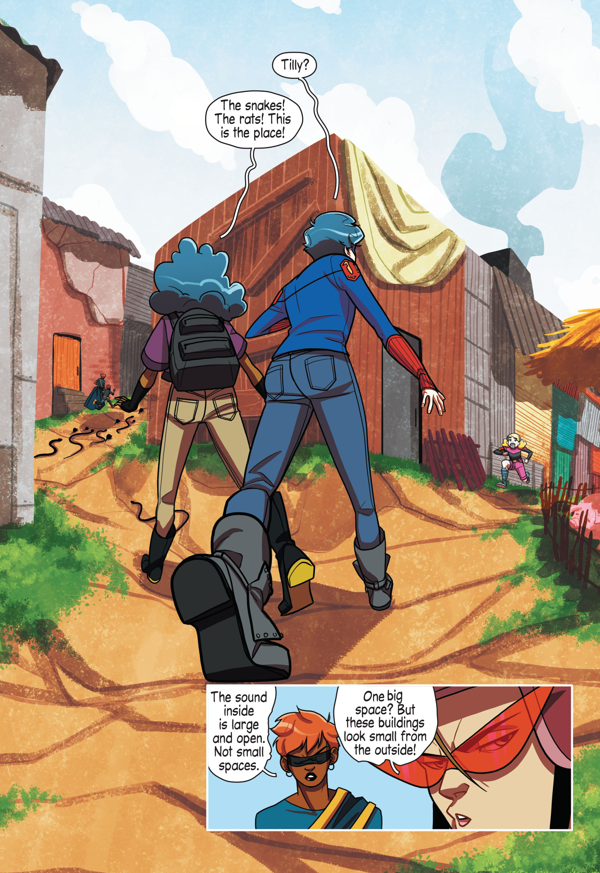 Super Sons: Escape to Landis (2020) issue 1 - Page 101