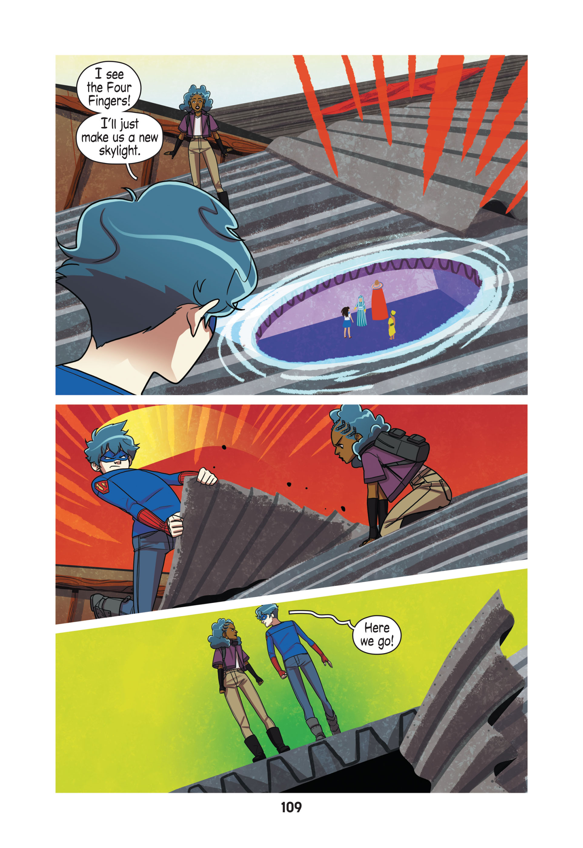 Super Sons: Escape to Landis (2020) issue 1 - Page 107