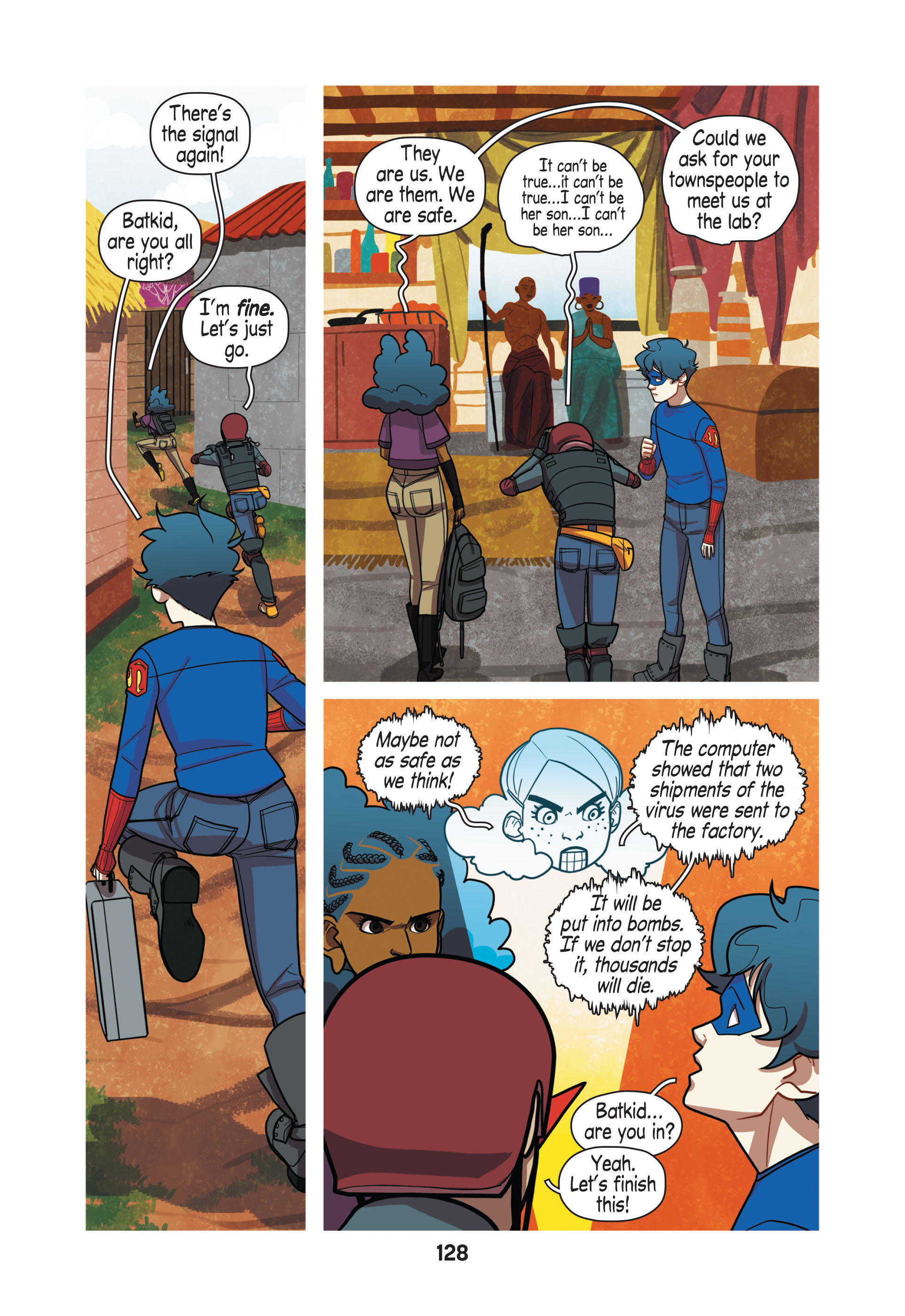 Super Sons: Escape to Landis (2020) issue 1 - Page 126