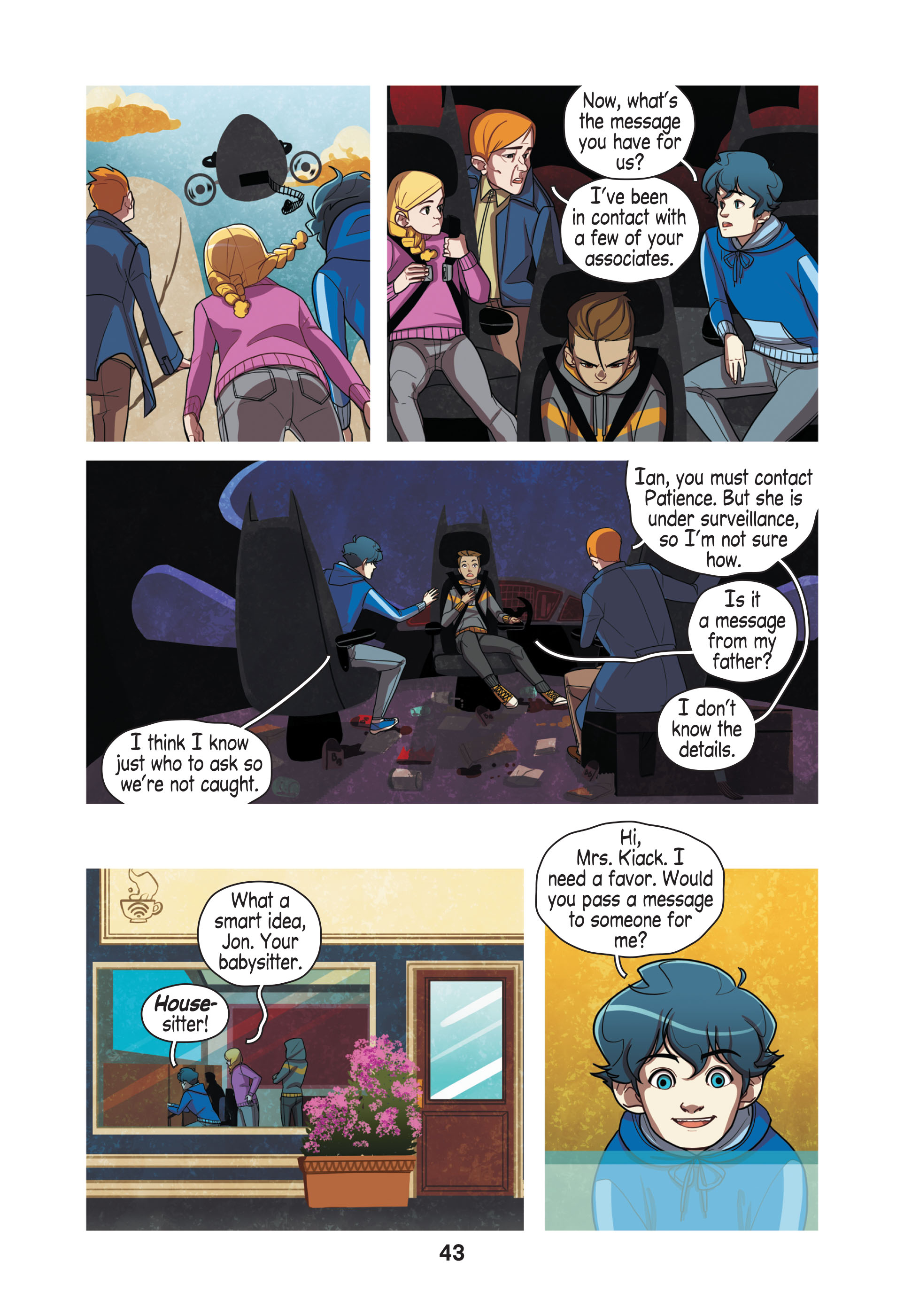 Super Sons: Escape to Landis (2020) issue 1 - Page 41