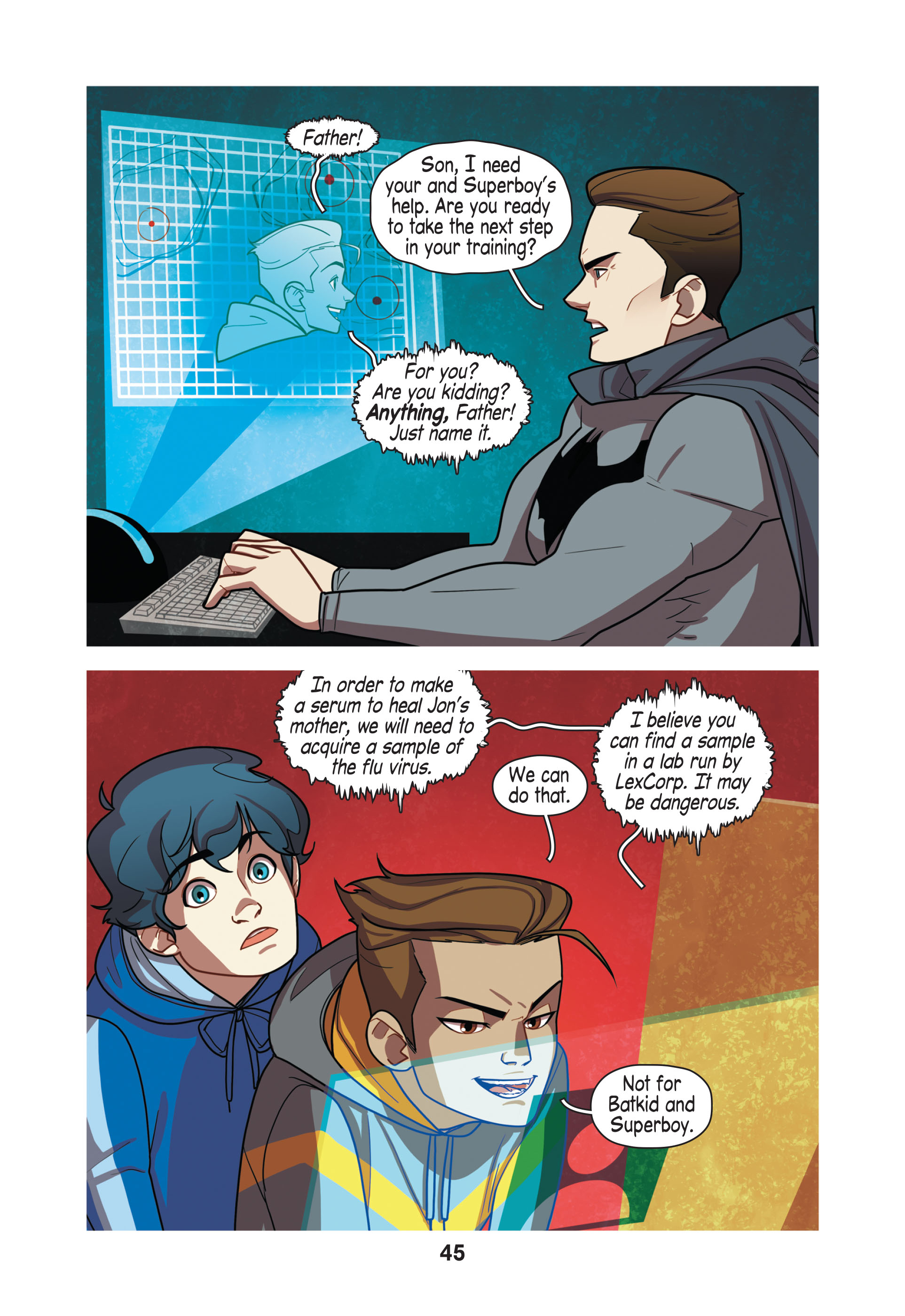 Super Sons: Escape to Landis (2020) issue 1 - Page 43