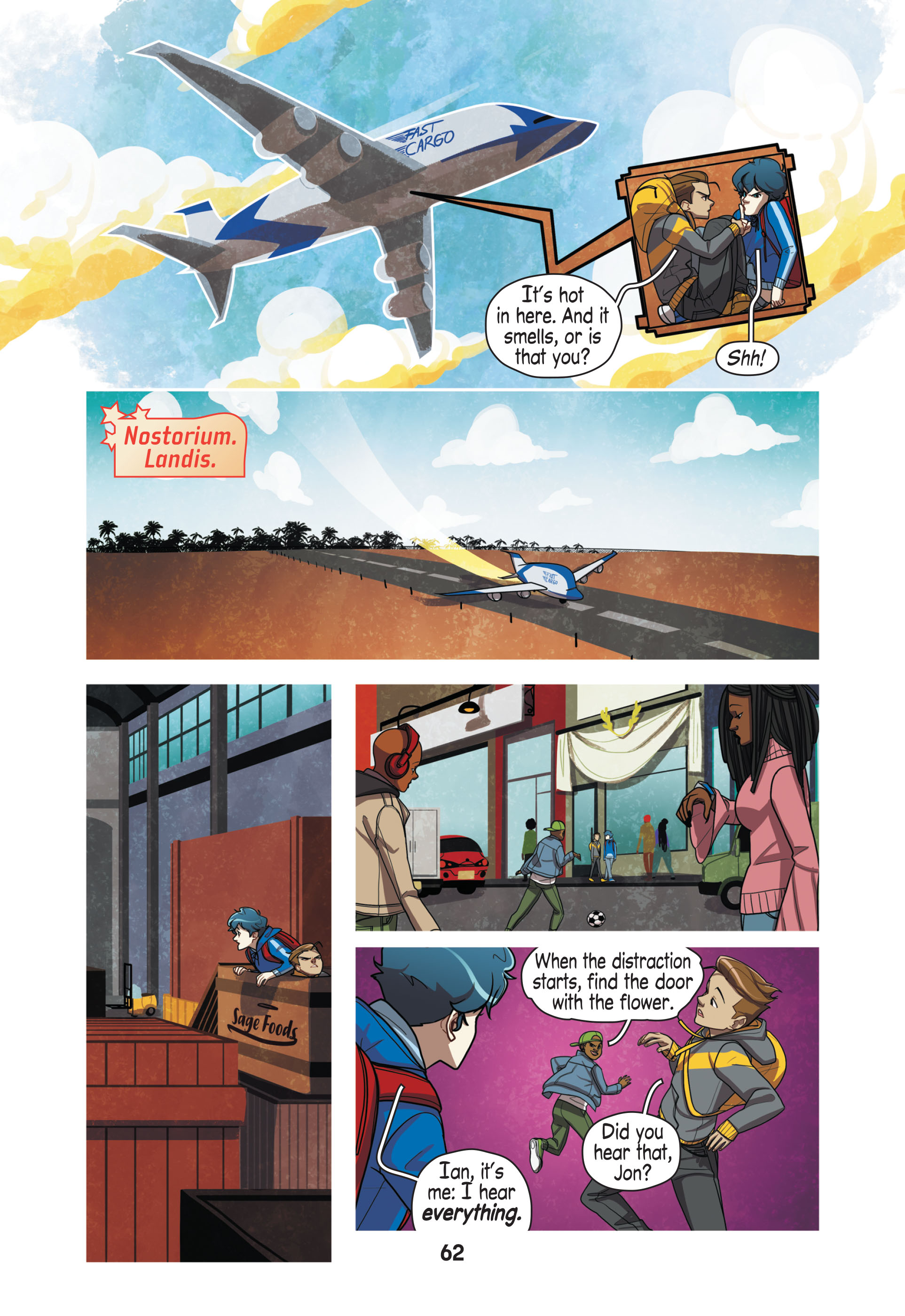 Super Sons: Escape to Landis (2020) issue 1 - Page 60