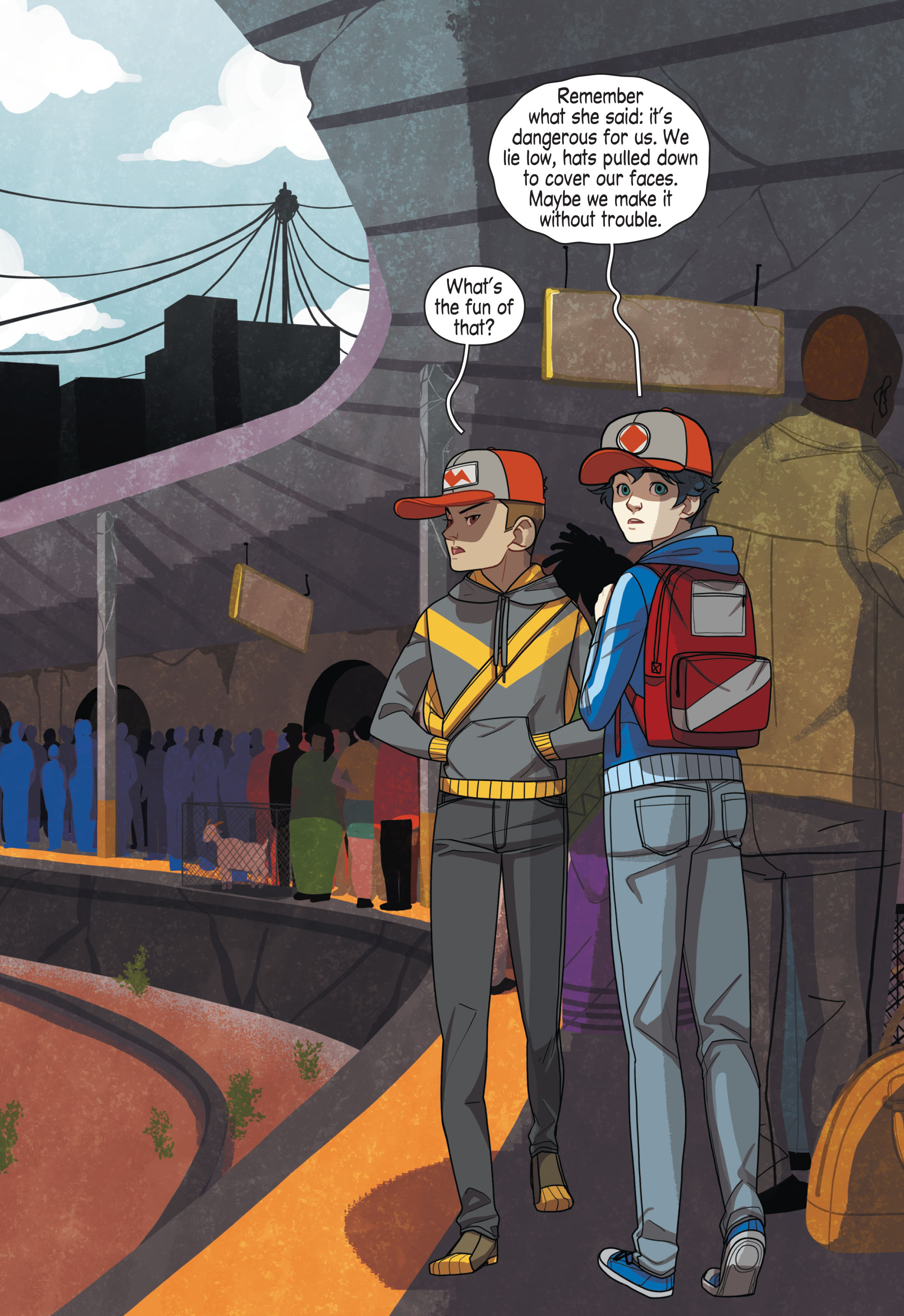 Super Sons: Escape to Landis (2020) issue 1 - Page 63