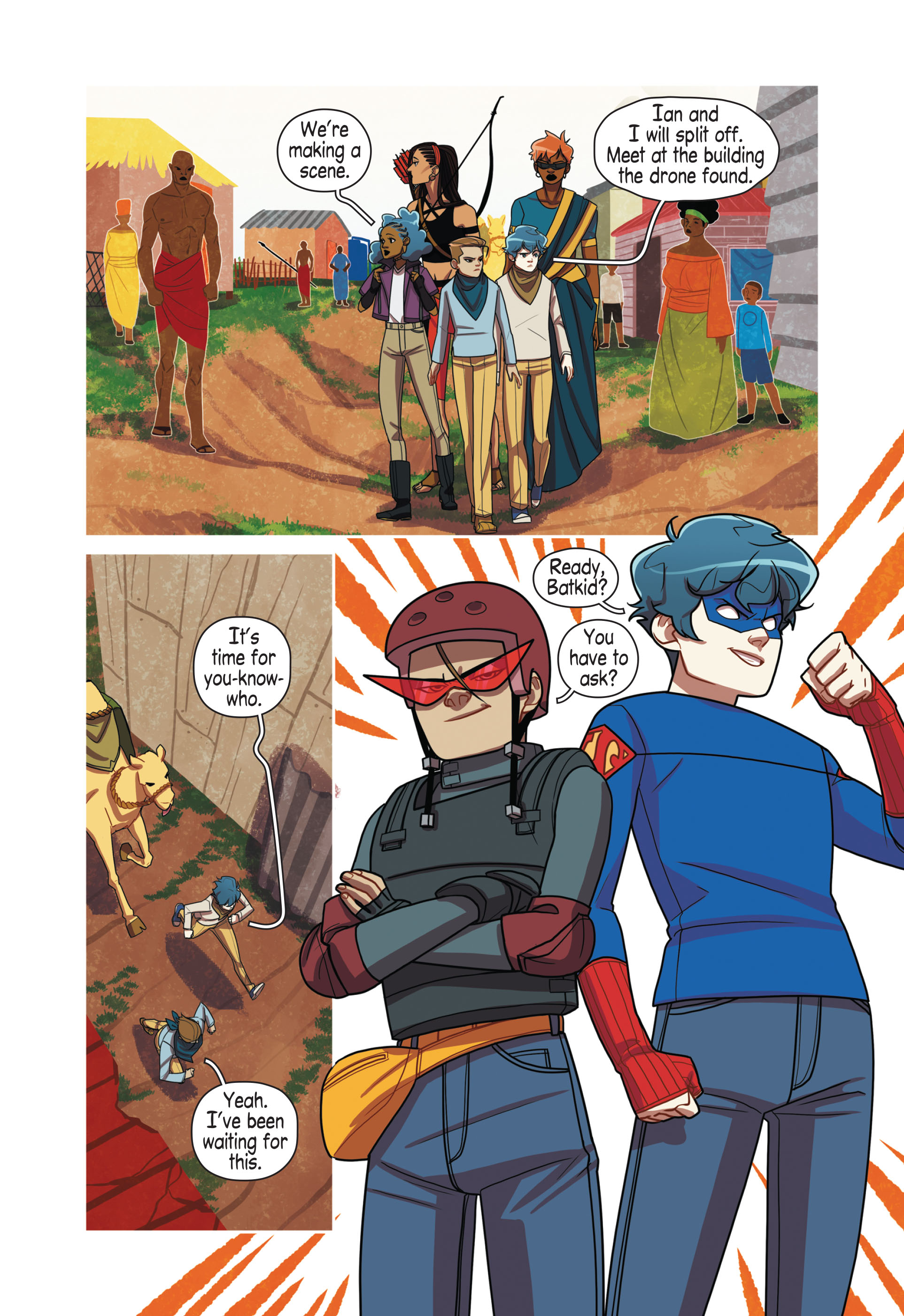 Super Sons: Escape to Landis (2020) issue 1 - Page 98