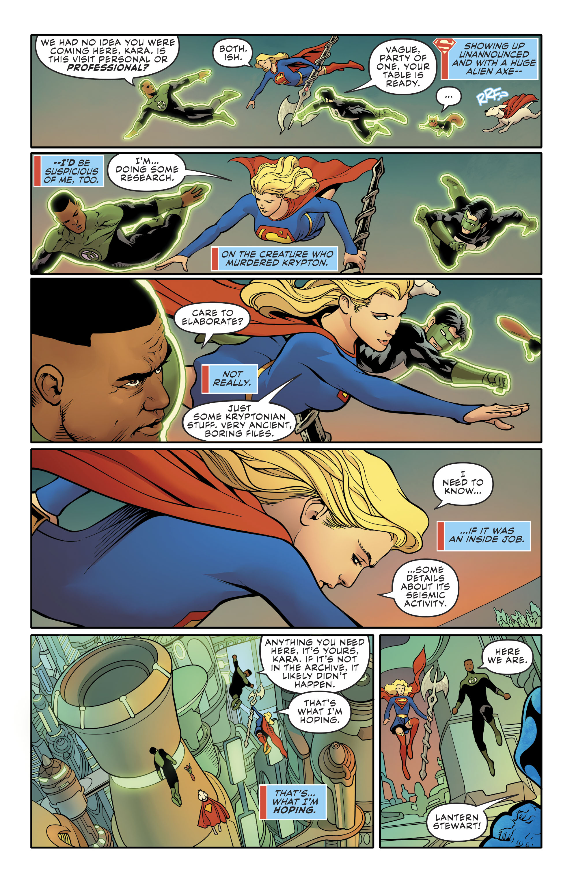 Supergirl (2016) issue 22 - Page 12