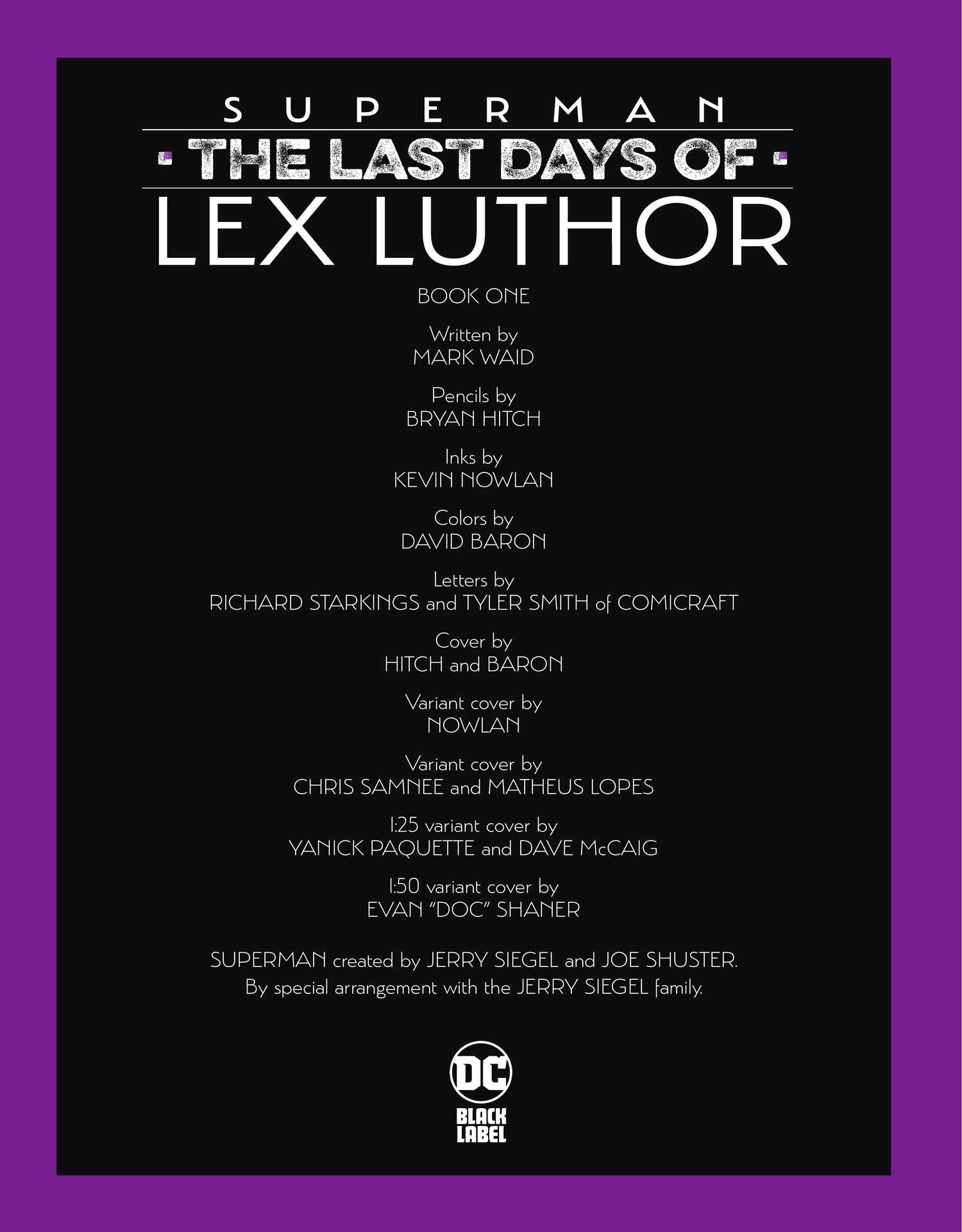 Superman: The Last Days of Lex Luthor (2023-) issue 1 - Page 2