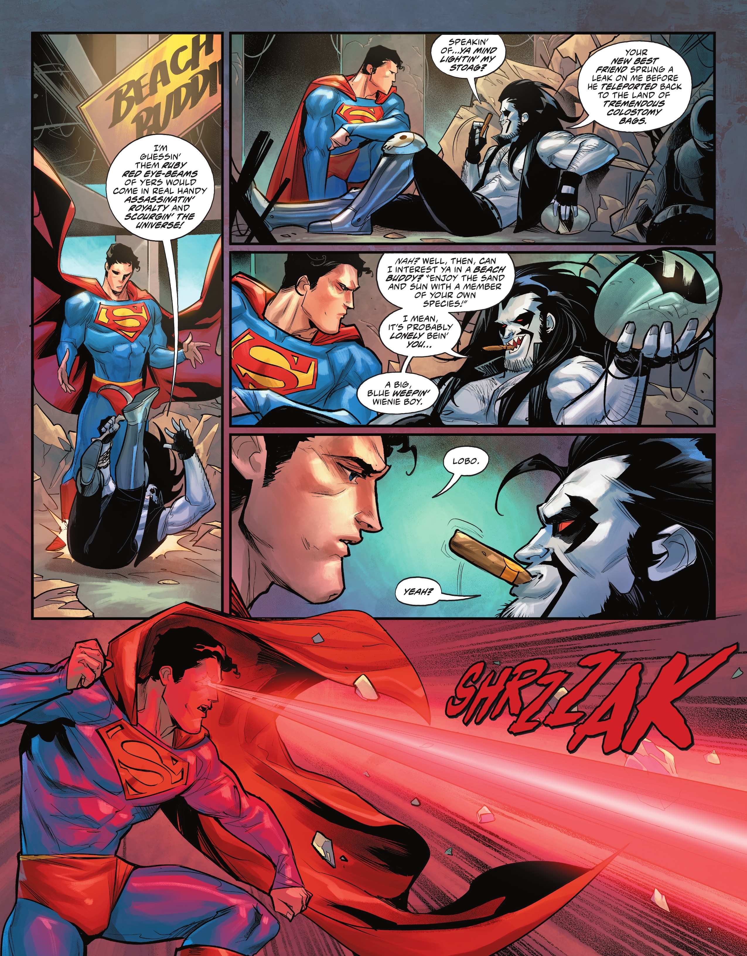 Superman vs. Lobo (2021-) issue 1 - Page 22