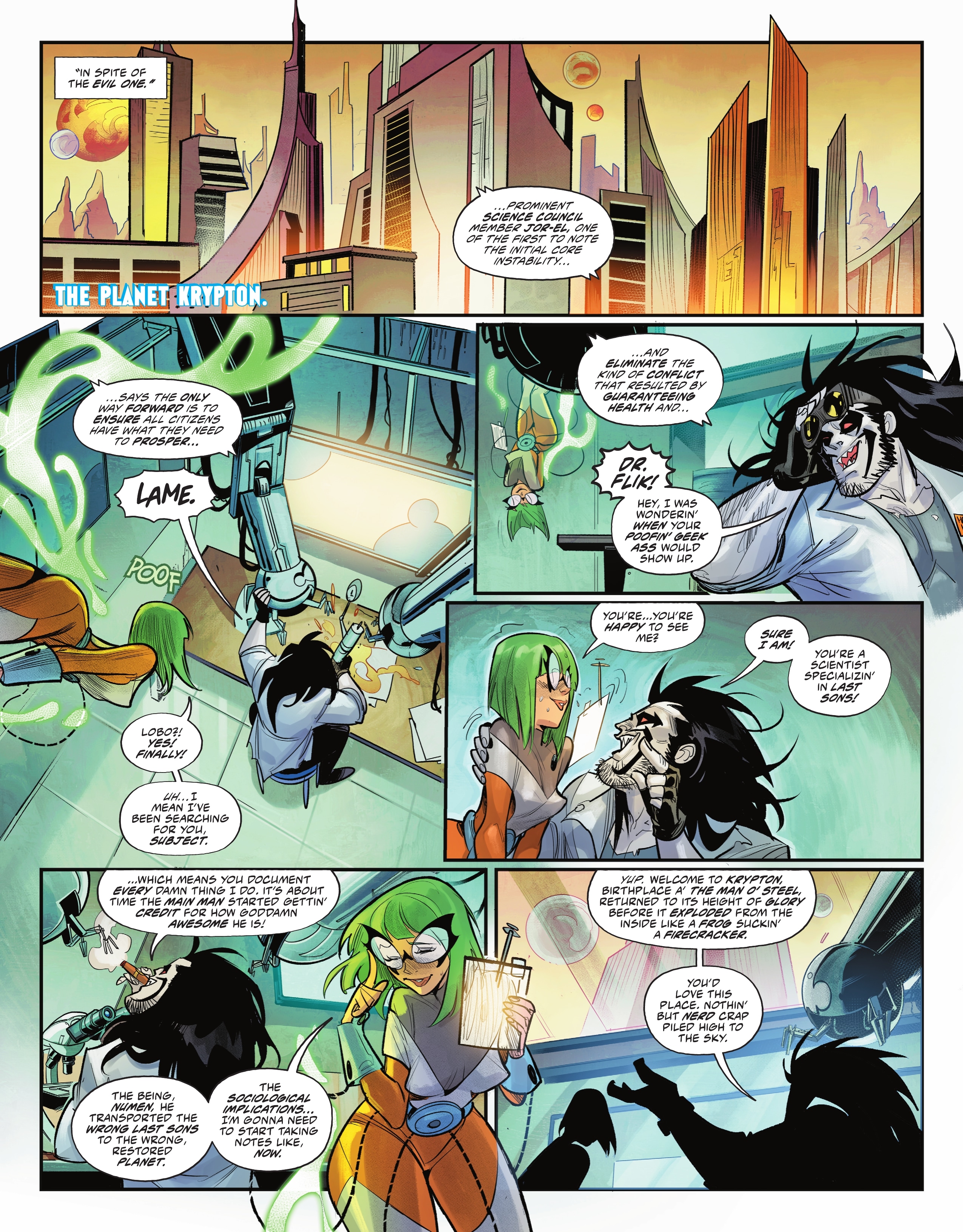 Superman vs. Lobo (2021-) issue 2 - Page 9