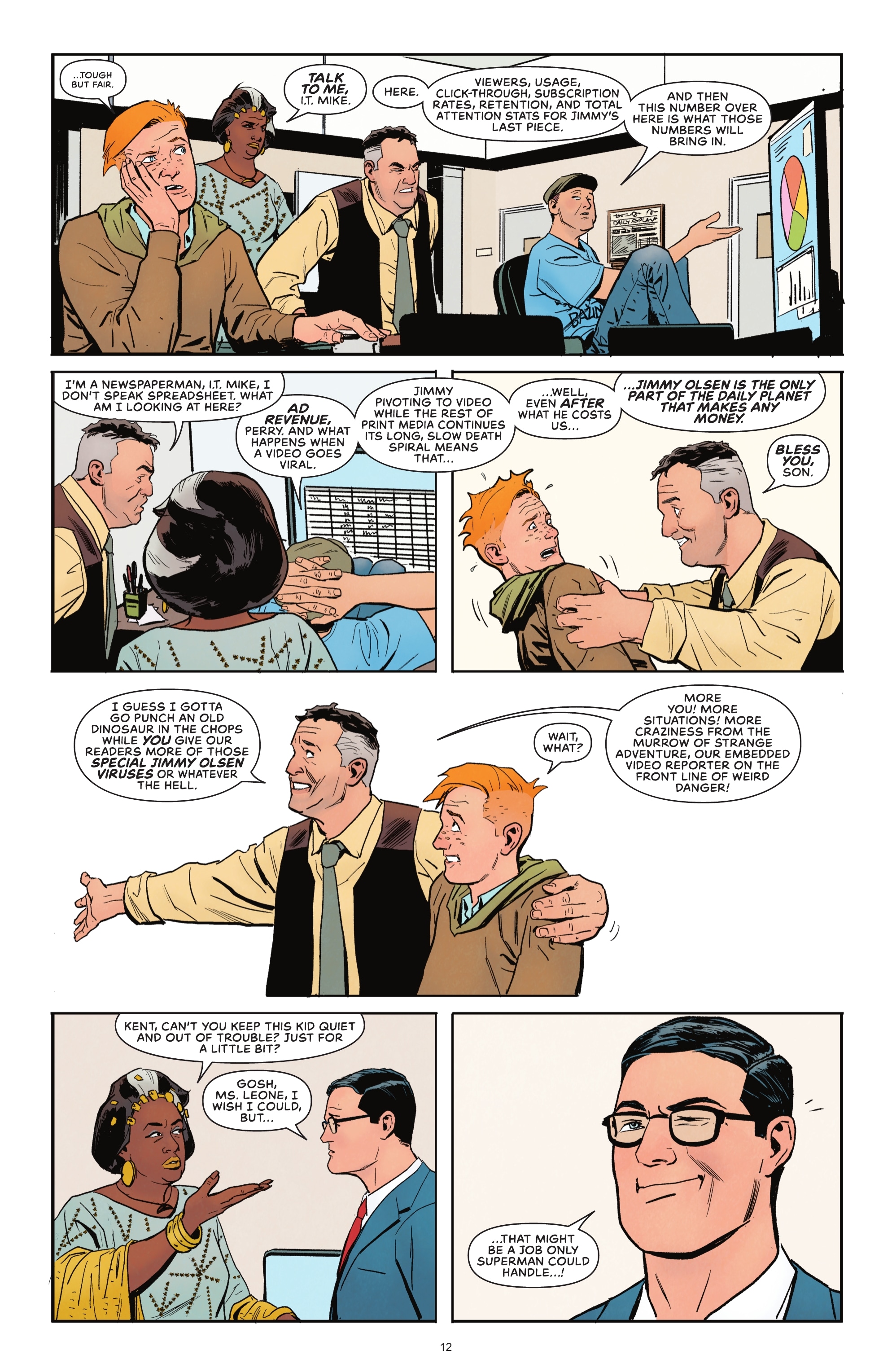 Superman's Pal Jimmy Olsen's Boss Perry White (2022-) issue 1 - Page 14