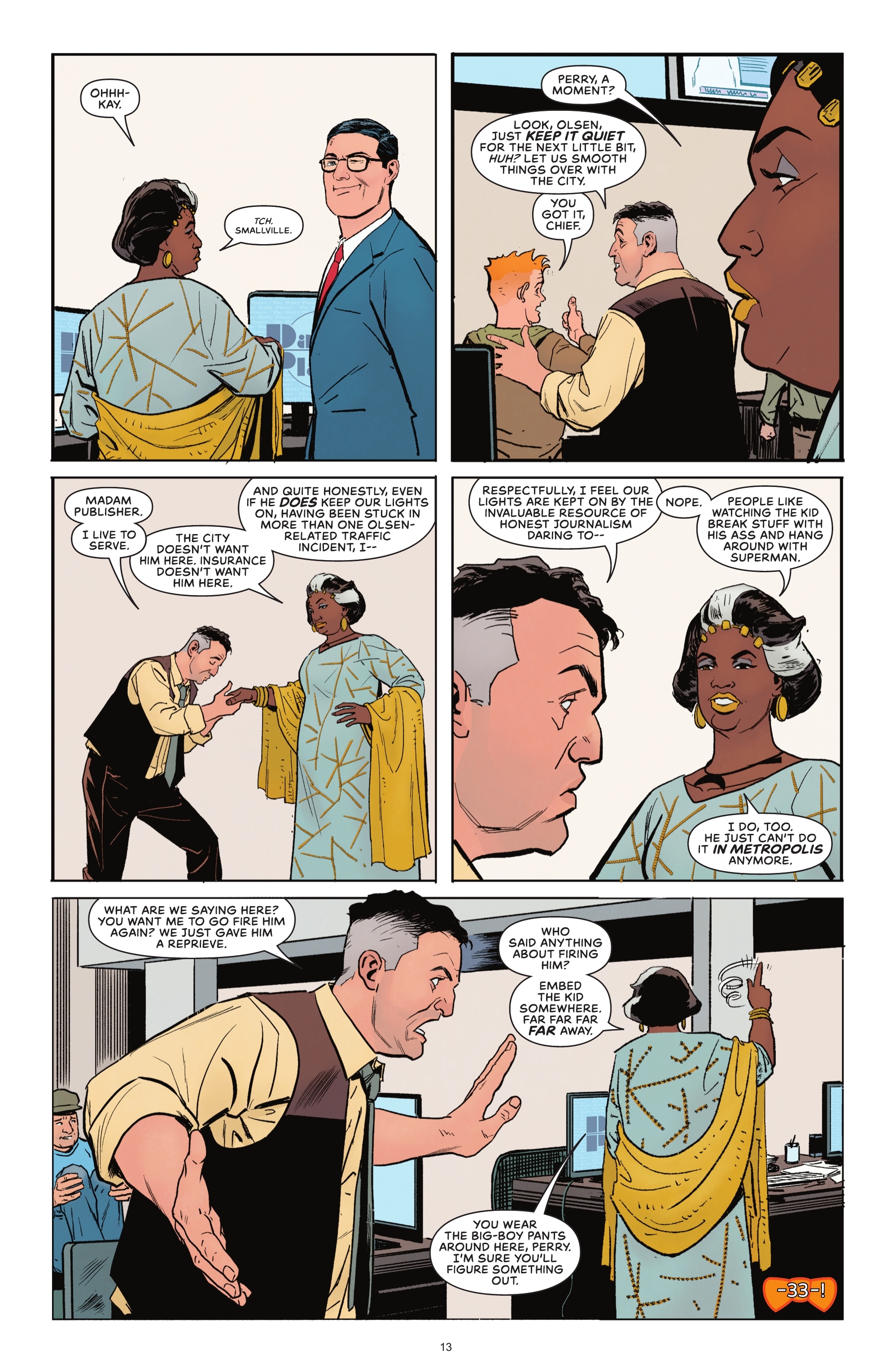 Superman's Pal Jimmy Olsen's Boss Perry White (2022-) issue 1 - Page 15