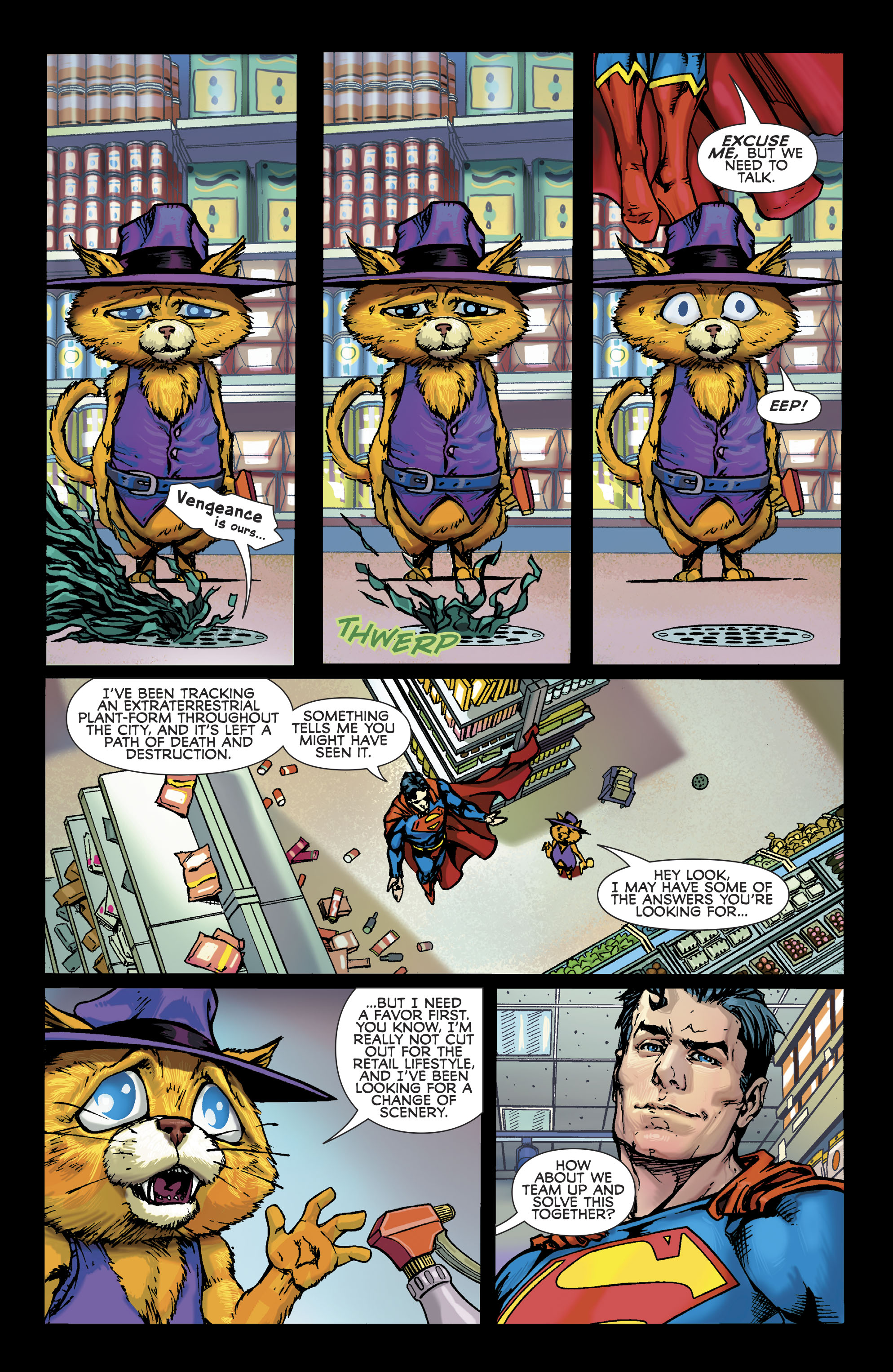 Superman/Top Cat Special (2018) issue 1 - Page 16