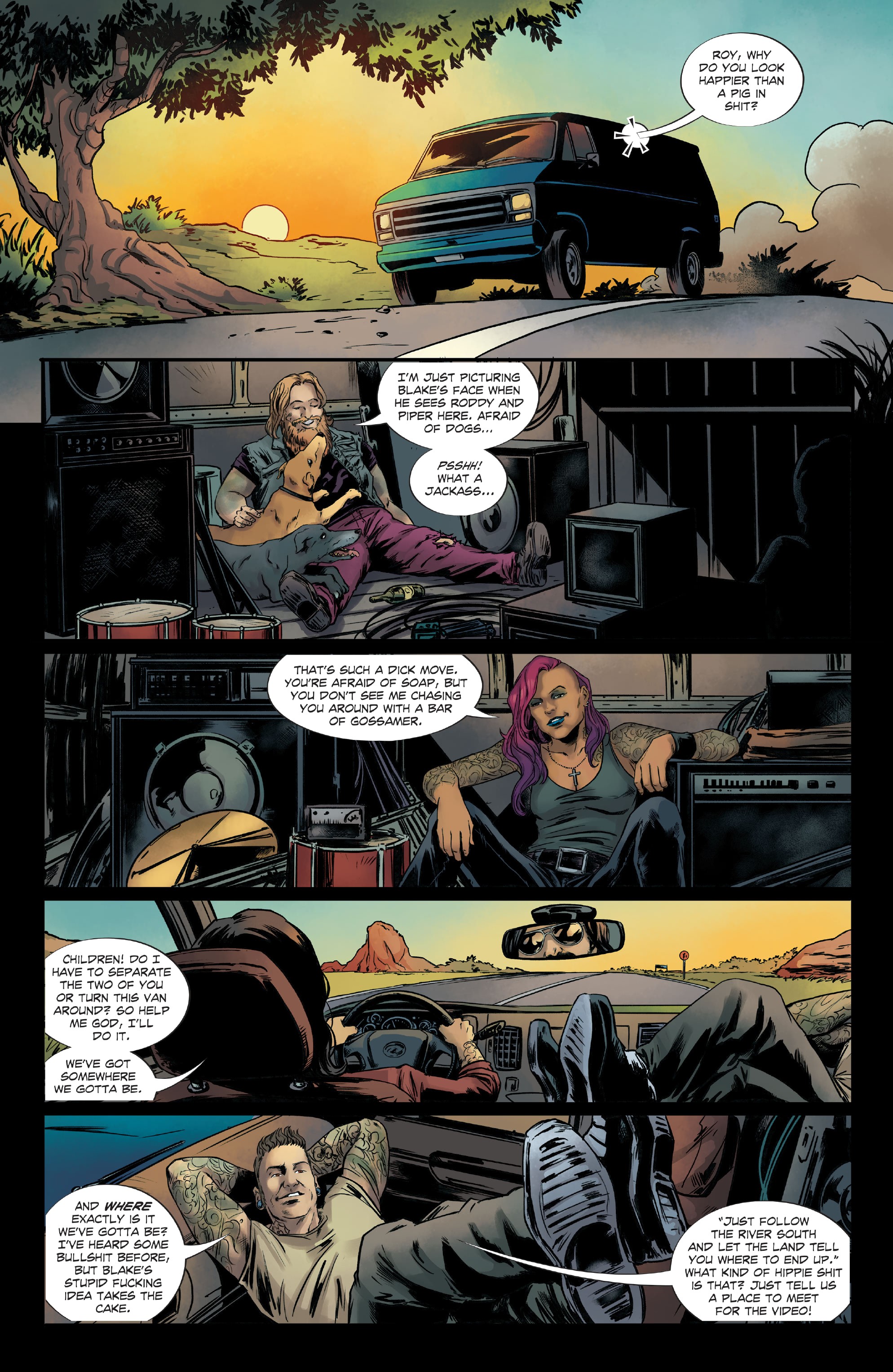 Swamp Dogs: House of Crows (2022-) issue 2 - Page 9