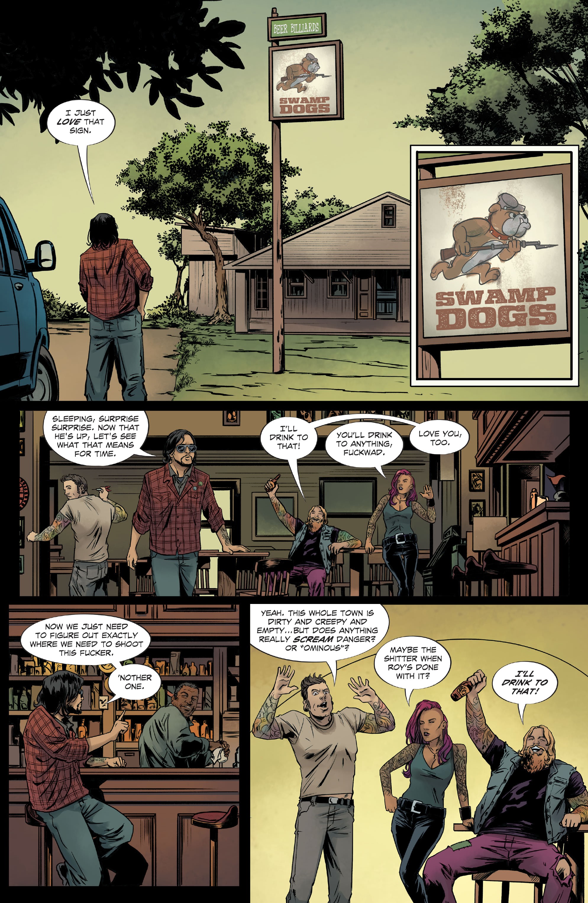 Swamp Dogs: House of Crows (2022-) issue 3 - Page 5