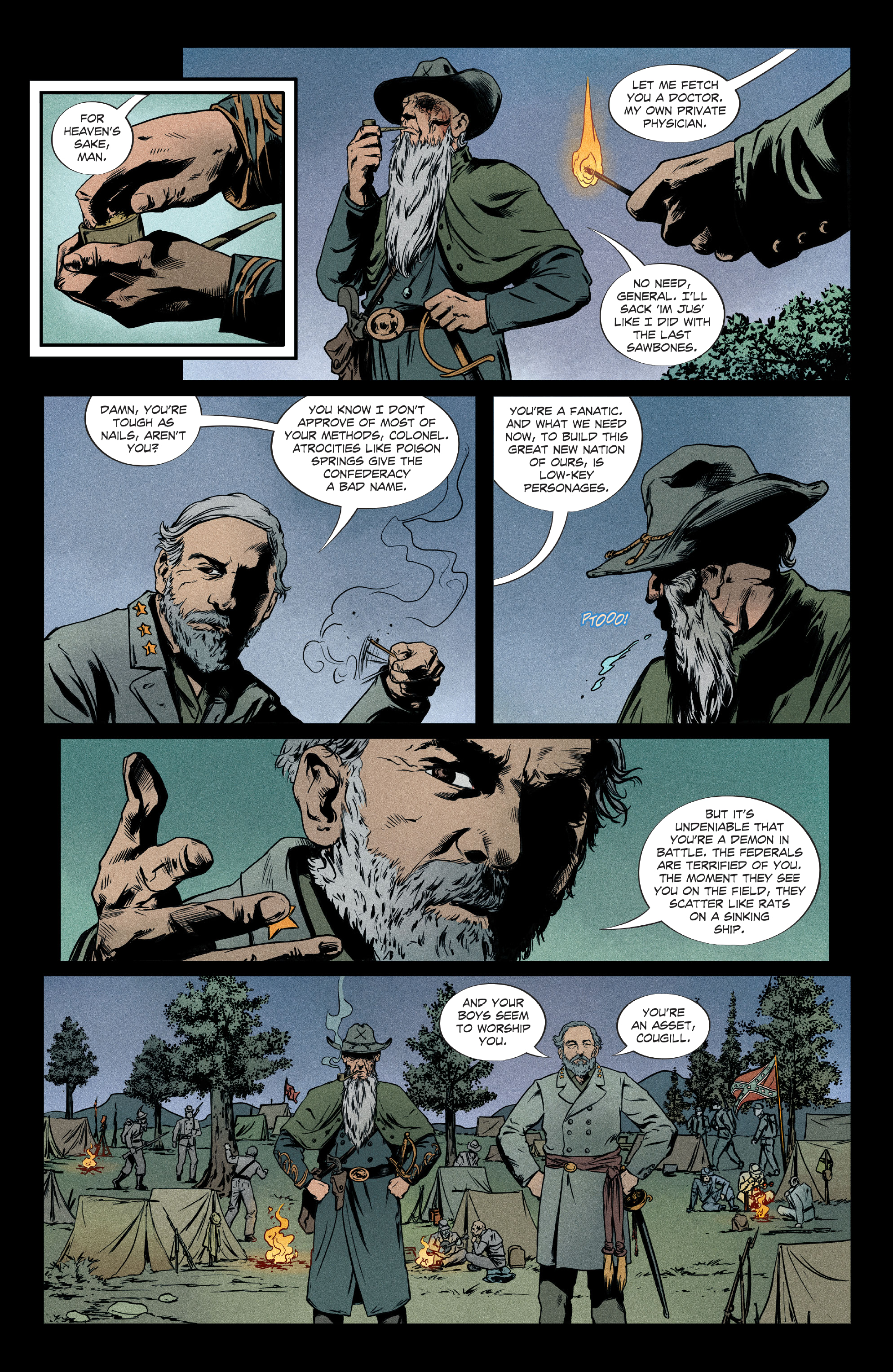 Swamp Dogs: House of Crows (2022-) issue 3 - Page 9