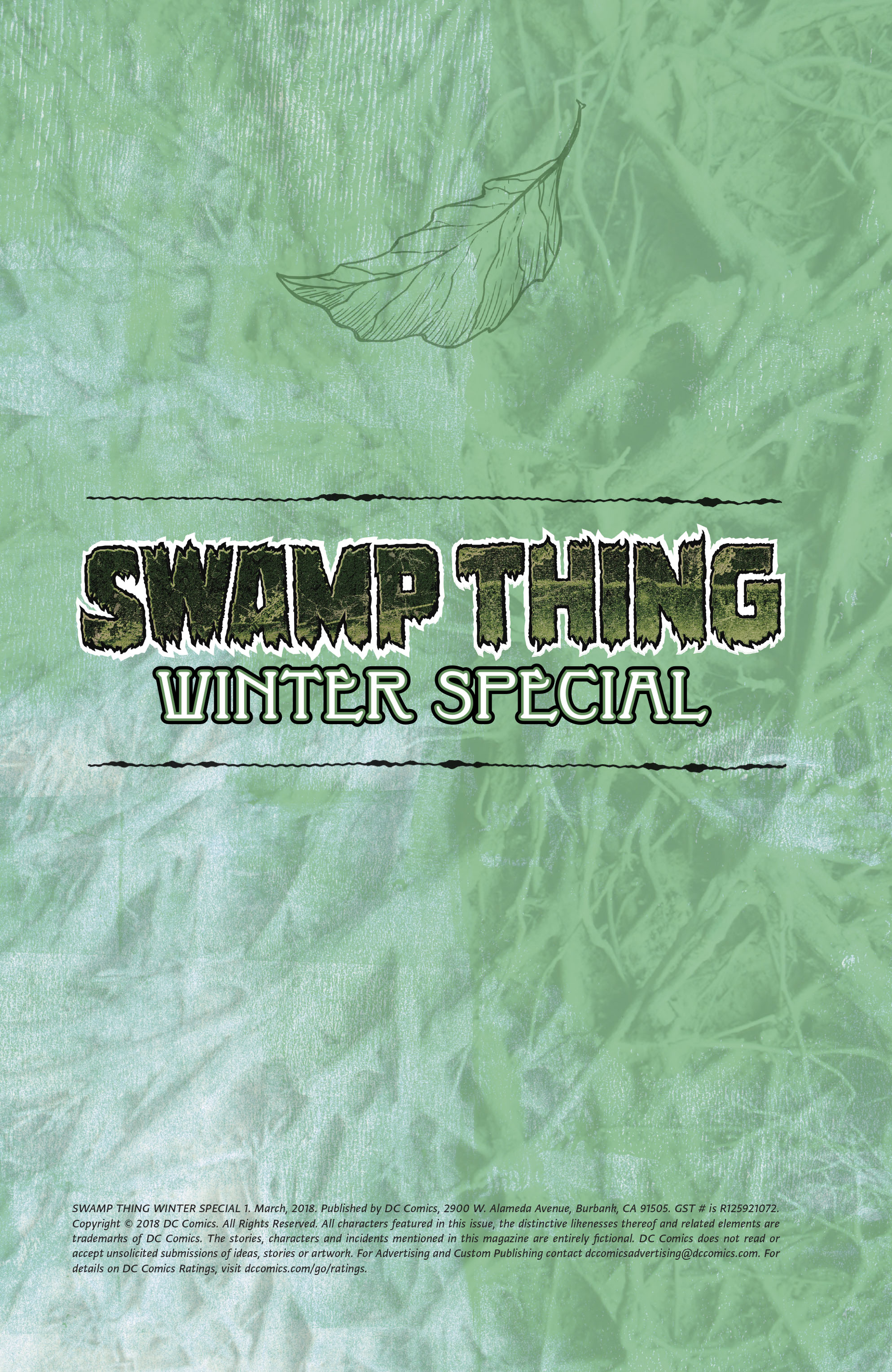 Swamp Thing Winter Special (2018): Chapter 1 - Page 3
