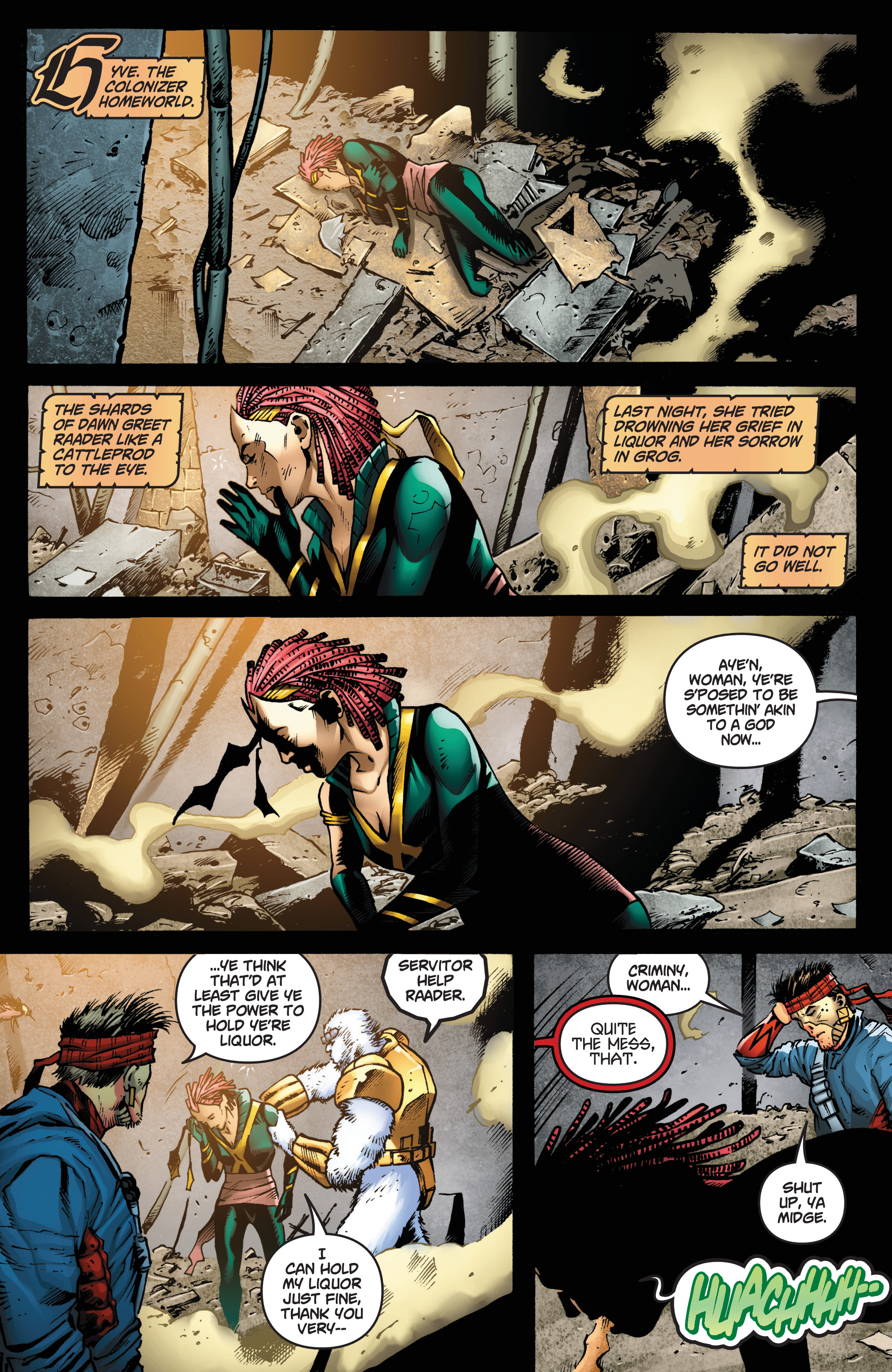 Swashbucklers: The Saga Continues (2018-) issue 3 - Page 4