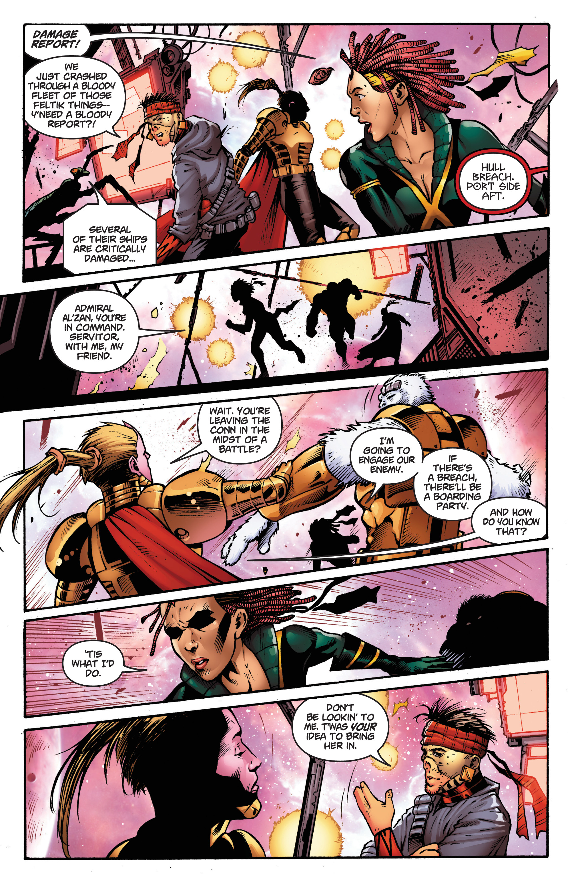 Swashbucklers: The Saga Continues (2018-) issue 3 - Page 14