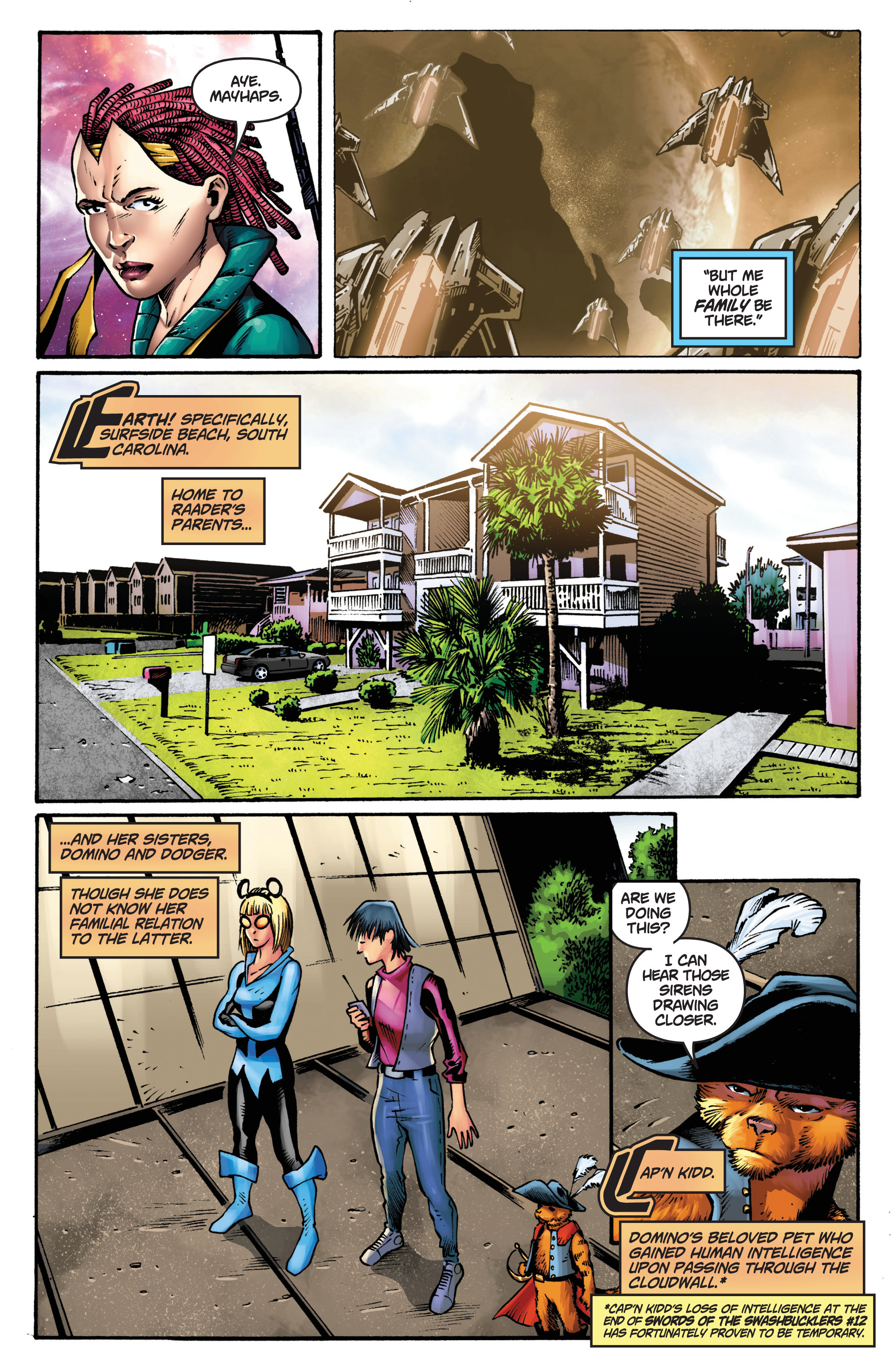 Swashbucklers: The Saga Continues (2018-) issue 4 - Page 6