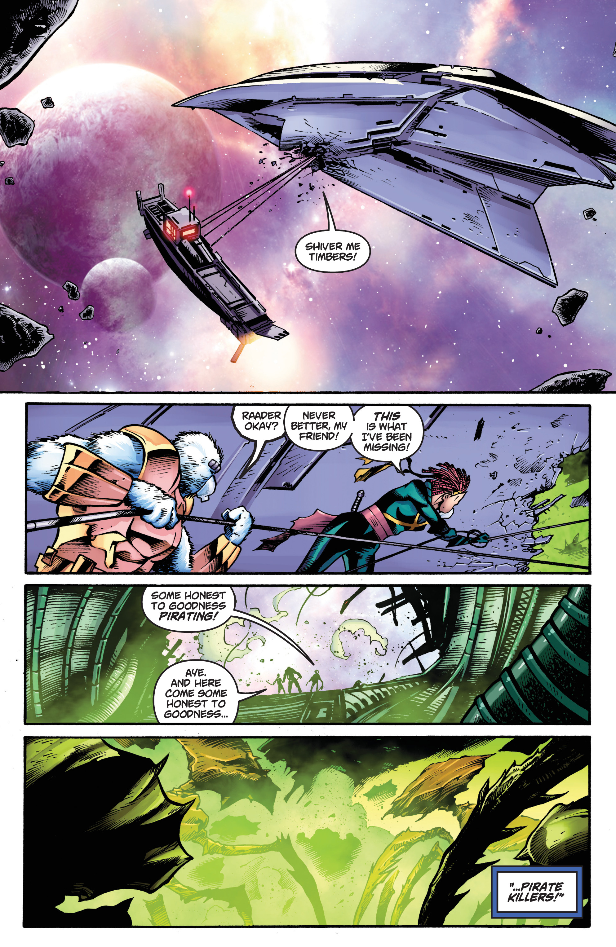 Swashbucklers: The Saga Continues (2018-) issue 4 - Page 17