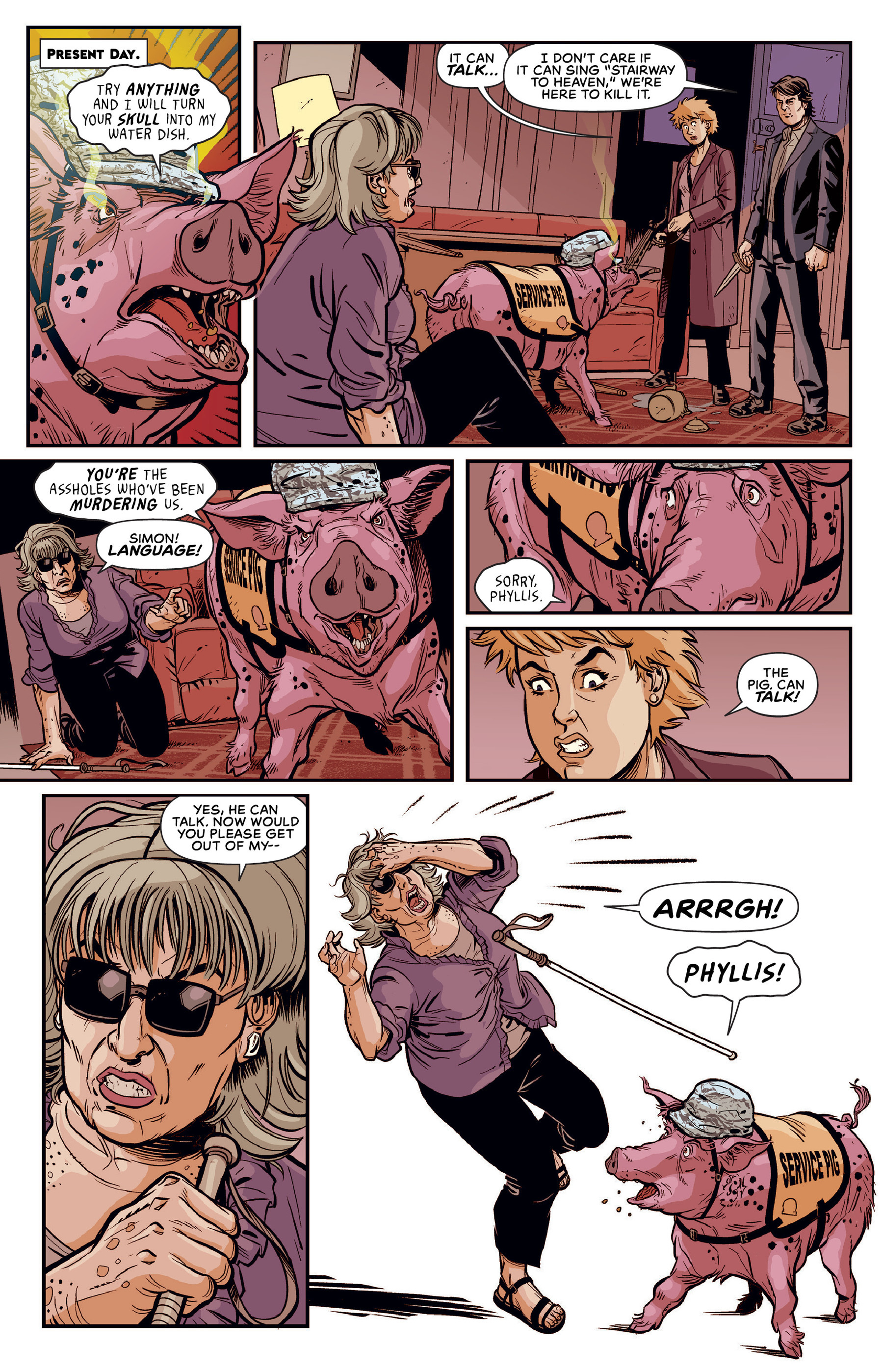 Swine (2021) issue 1 - Page 56