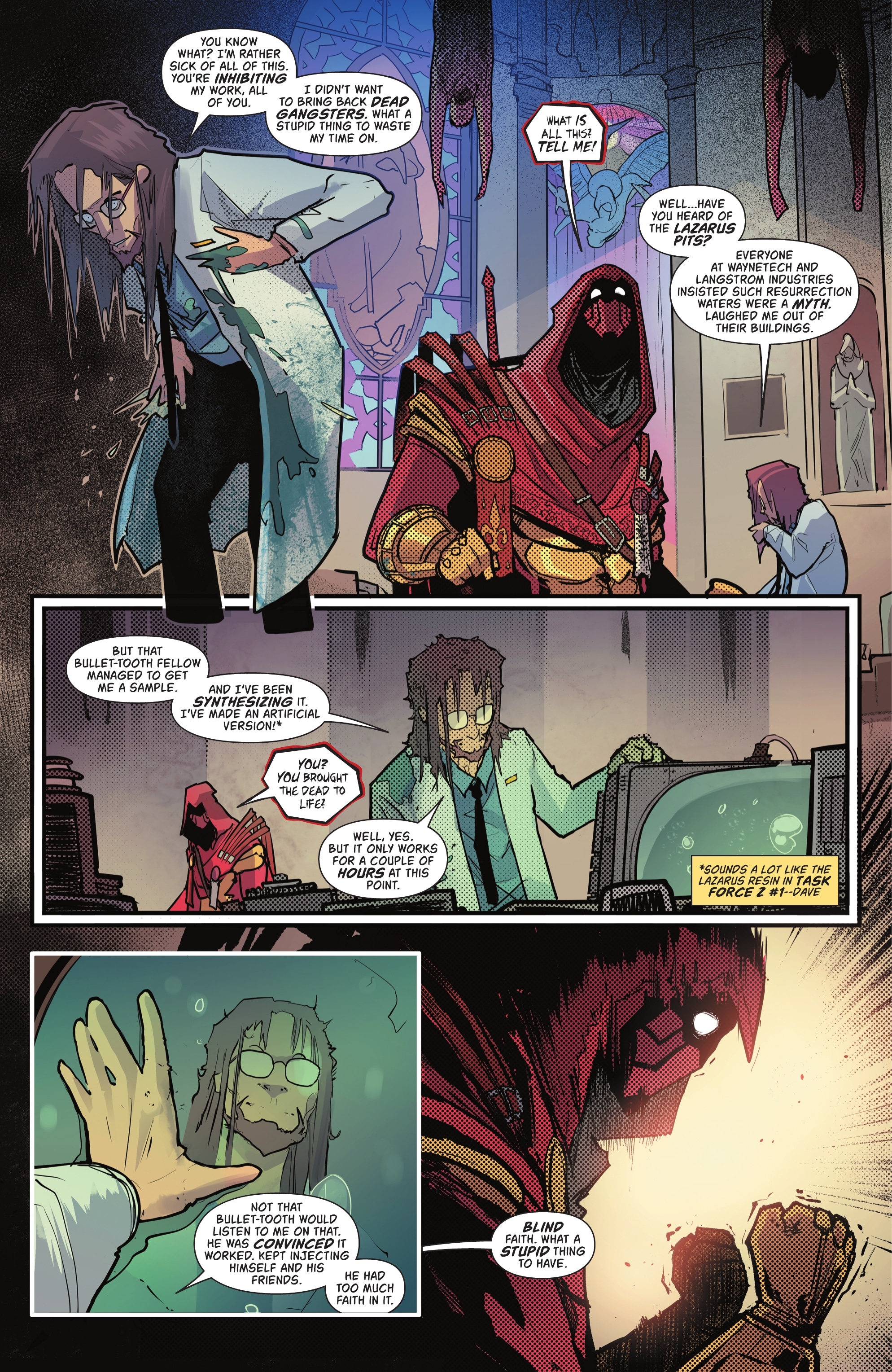 Sword of Azrael: Dark Knight of the Soul (2022-) issue 1 - Page 21