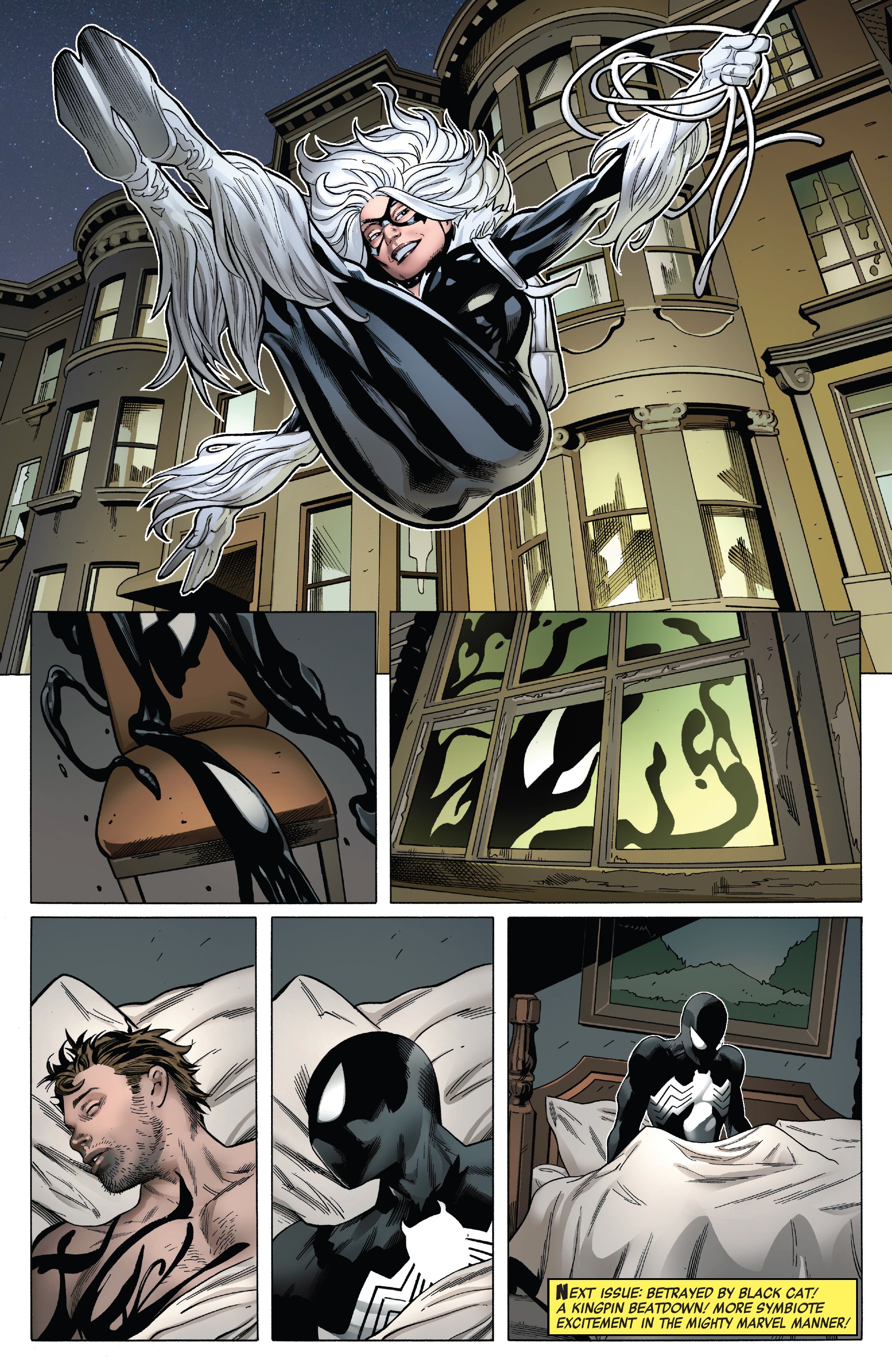 Black cat visiting venom. Чёрная кошка симбиот Веном. Чёрная кошка симбиот Marvel. Человек паук симбиот и черная кошка. Фелиция Харди Веном.