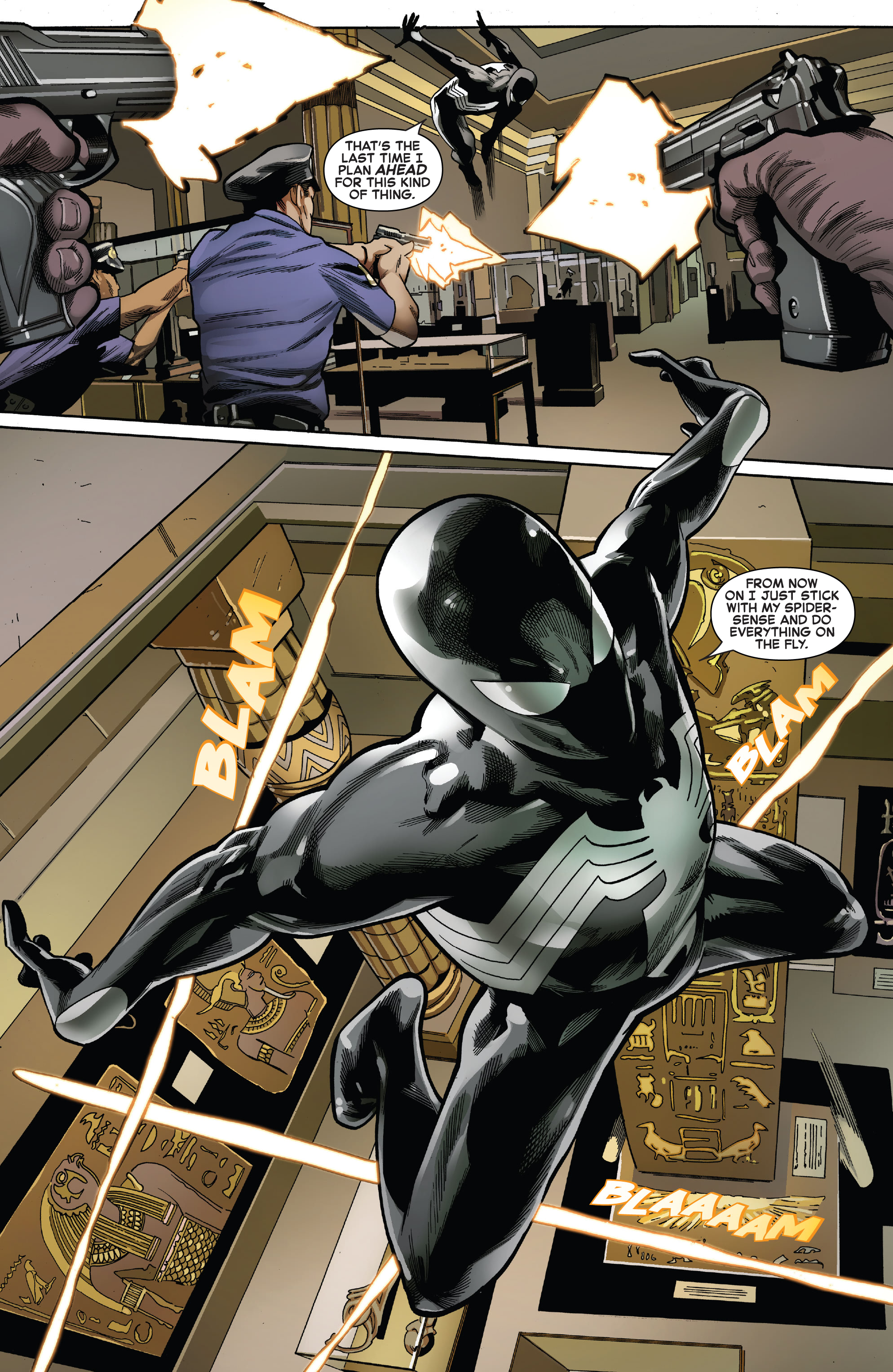 Symbiote Spider-Man: Crossroads (2021) issue 1 - Page 19