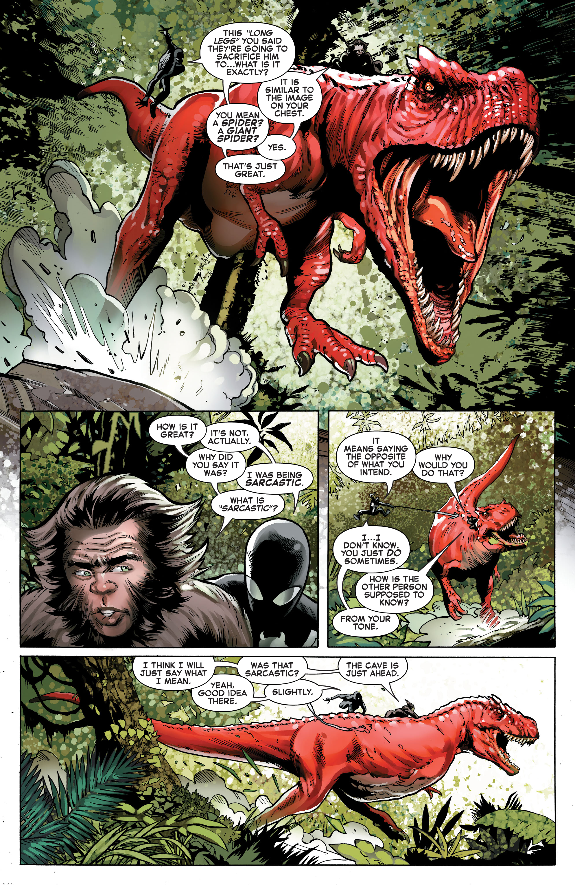 Symbiote Spider-Man: Crossroads (2021) issue 3 - Page 8