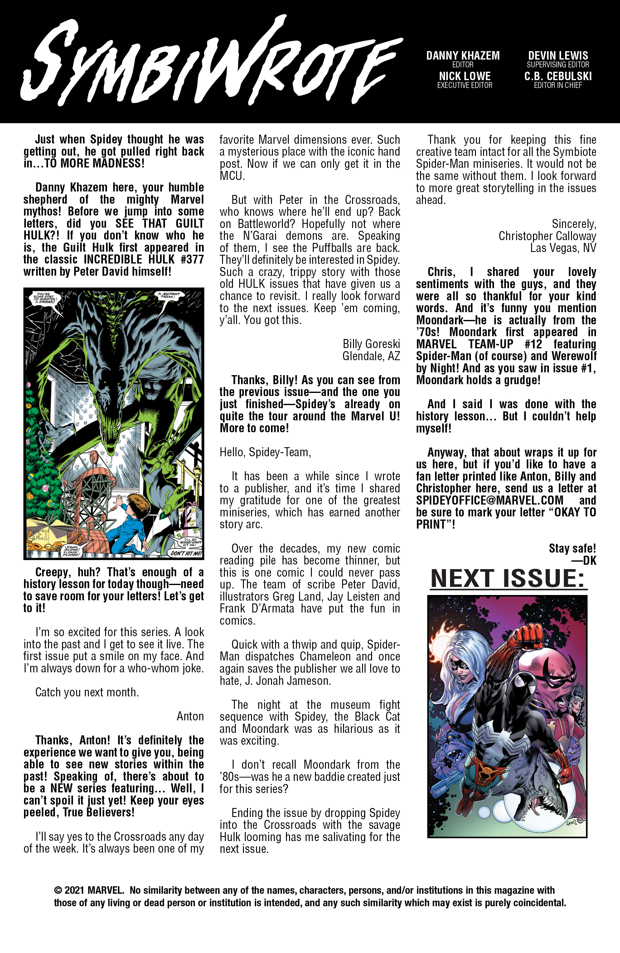 Symbiote Spider-Man: Crossroads (2021) issue 3 - Page 23