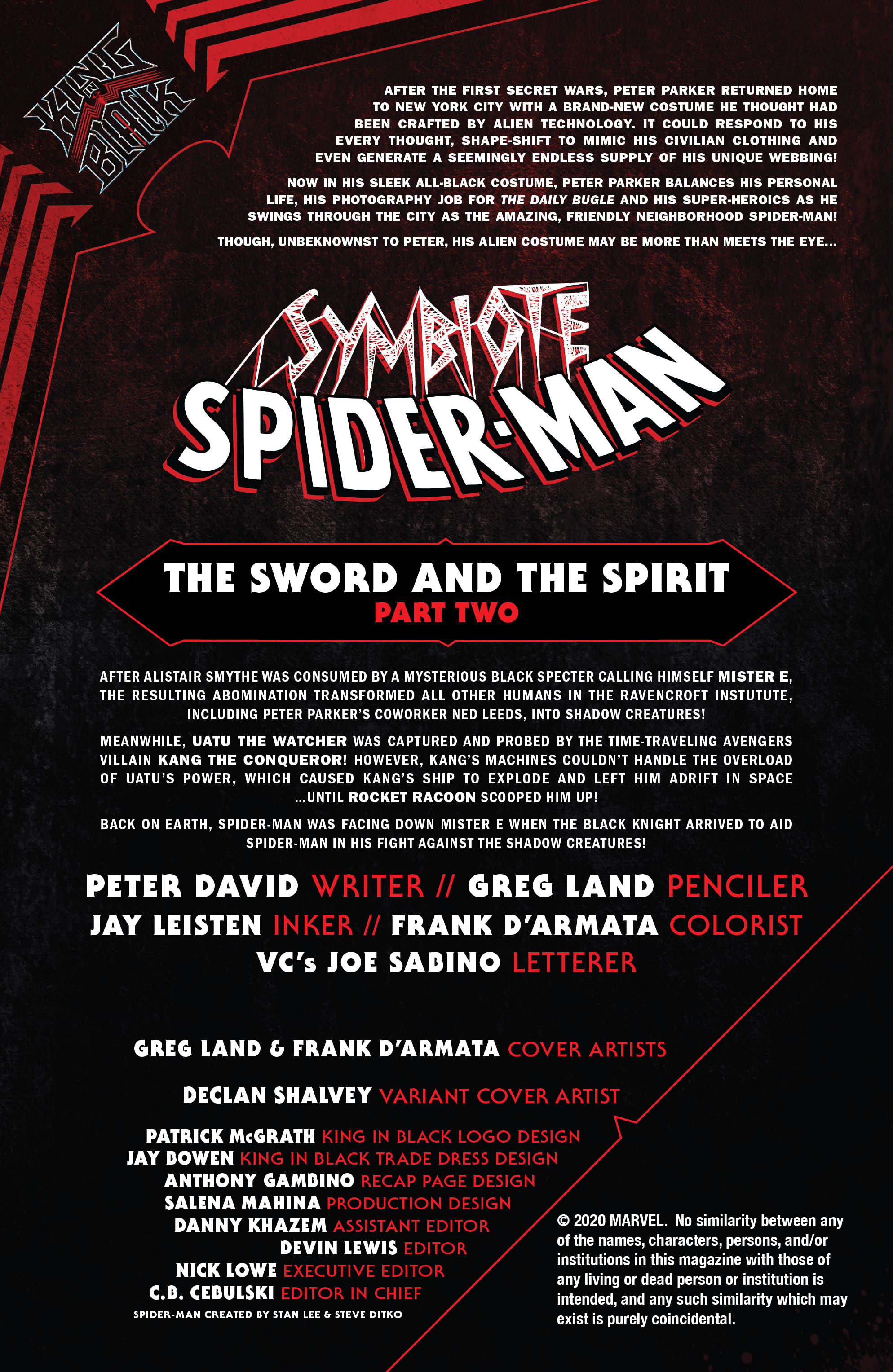 Symbiote Spider-Man: King In Black (2020-): Chapter 2 - Page 2